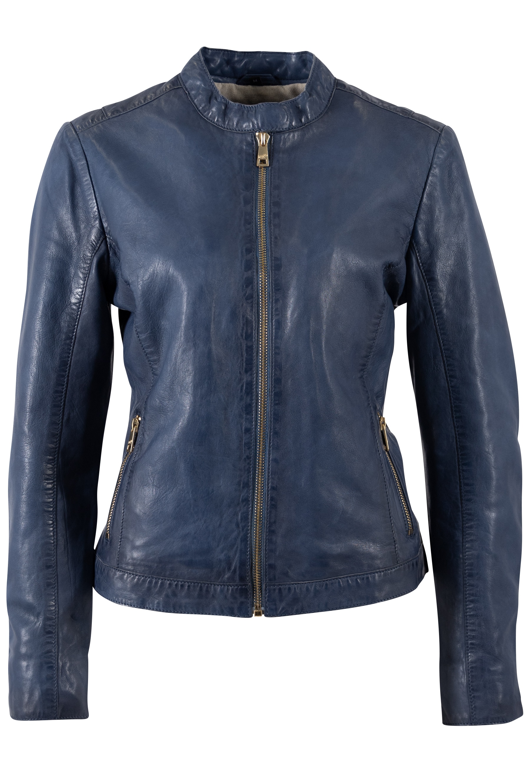 Mauritius Lederjacke »MWKawira« mit Stehkragen