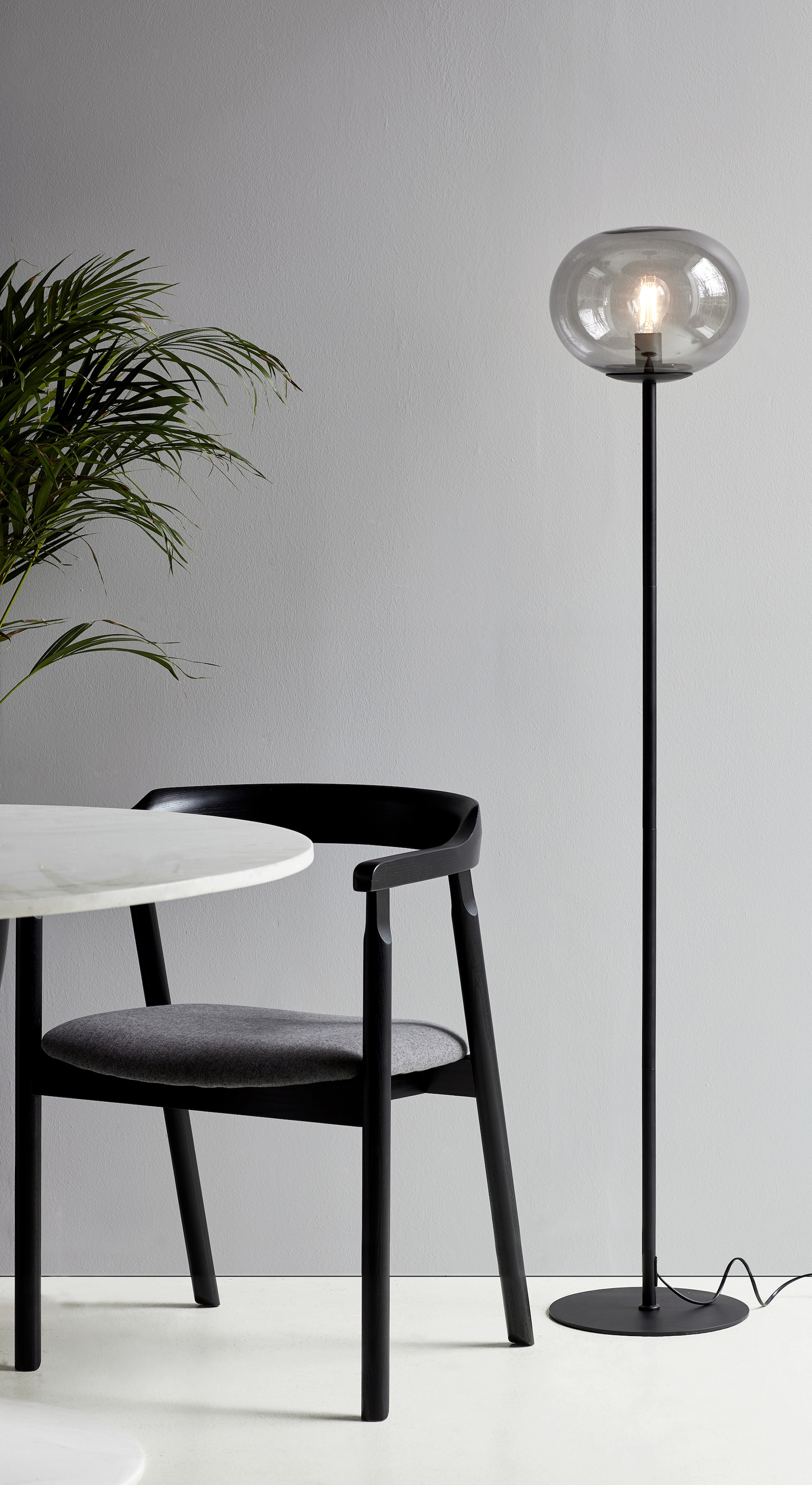 Nordlux Stehlampe »ALTON«, 1 flammig, Leuchtmittel E27 | ohne Leuchtmittel, Rauchglas