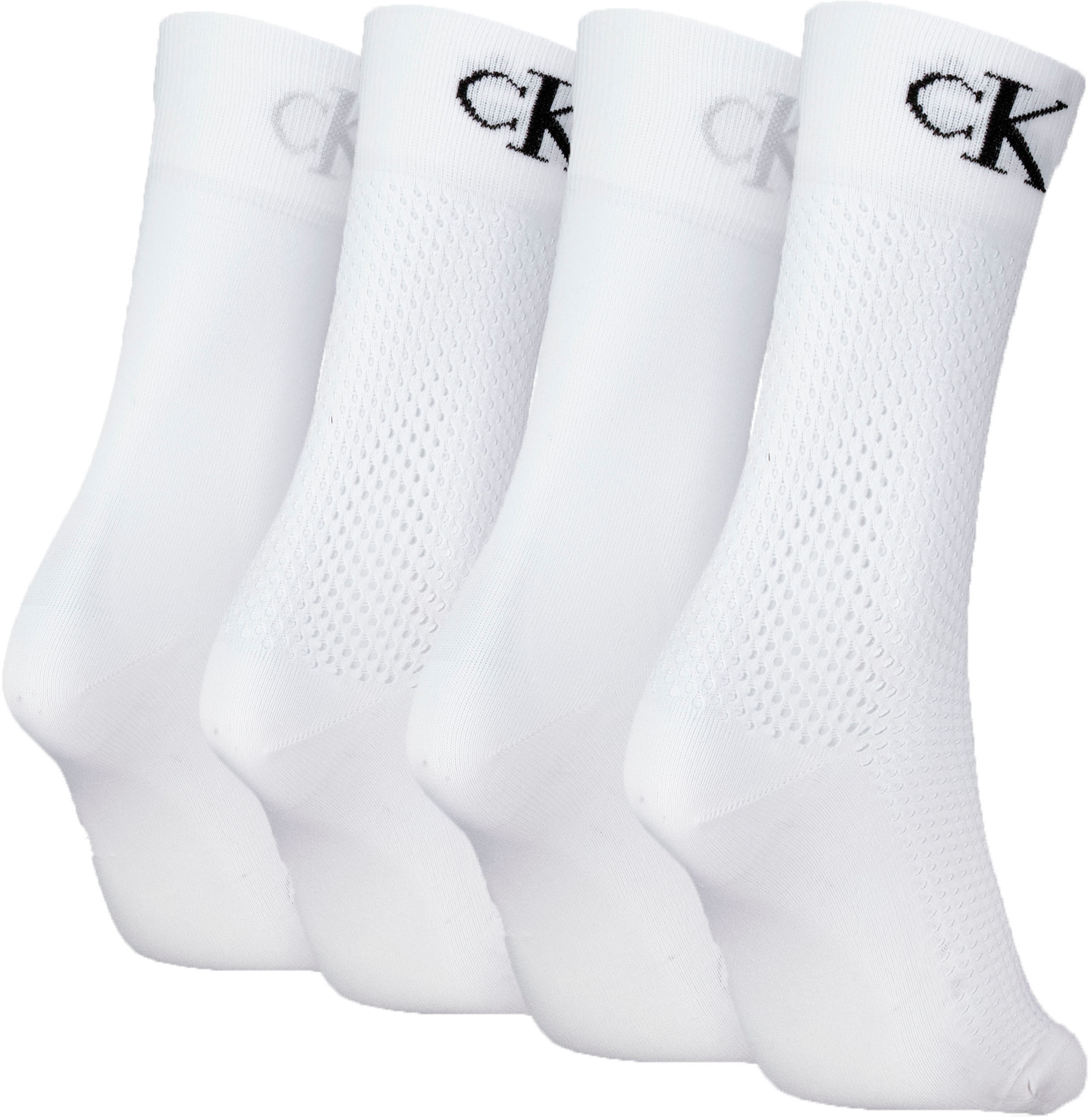 Calvin Klein Jeans Socken »CKJ WOMEN SOCK 4P MODERN MESH«, (Packung, 4 Paar)