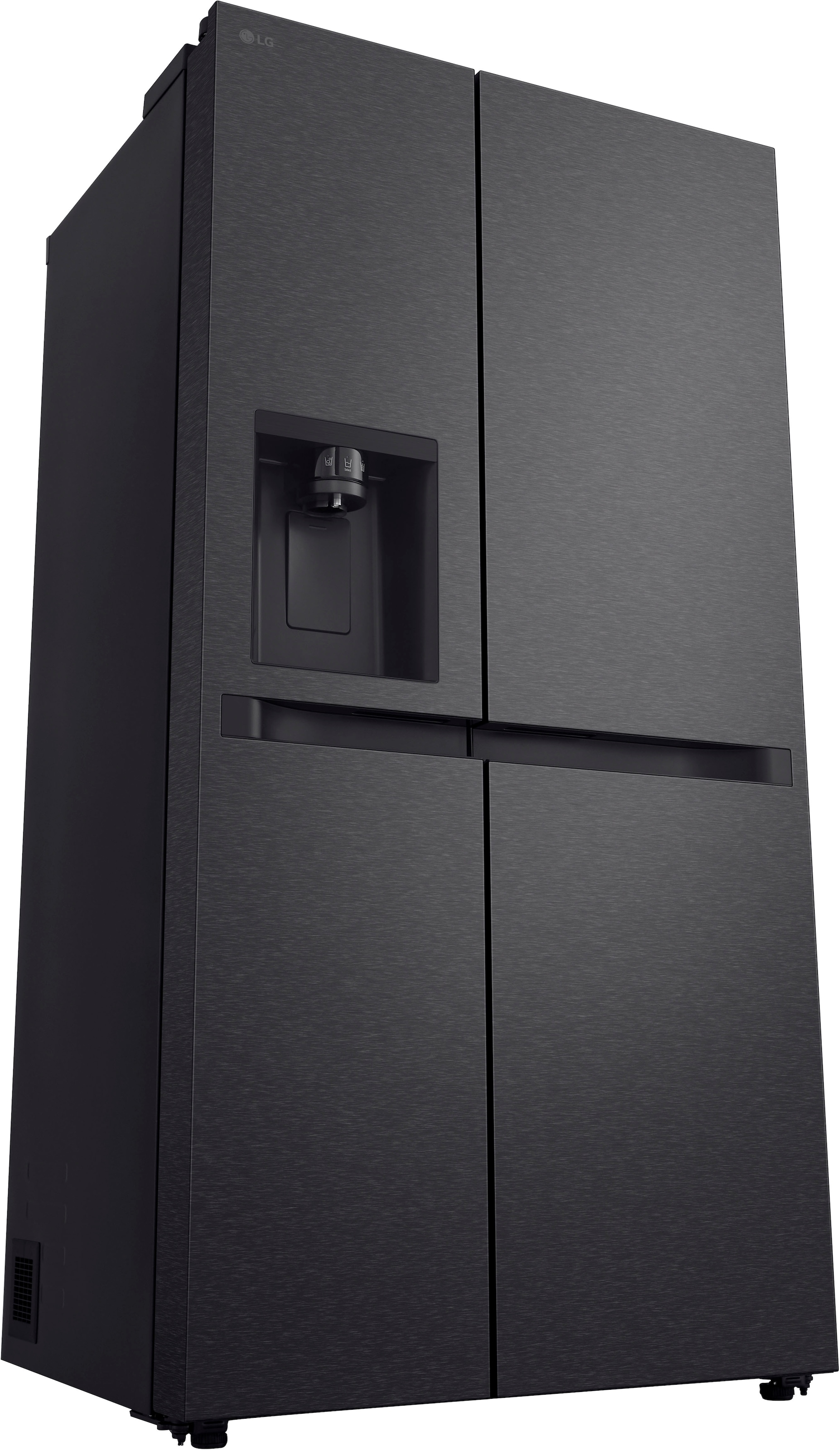 LG Side-by-Side »GSLC40EPPE« 179 cm hoch 91,3 cm breit Total No Frost, LINEARCooling, Multi-Airflow, mit Festwasseranschluss