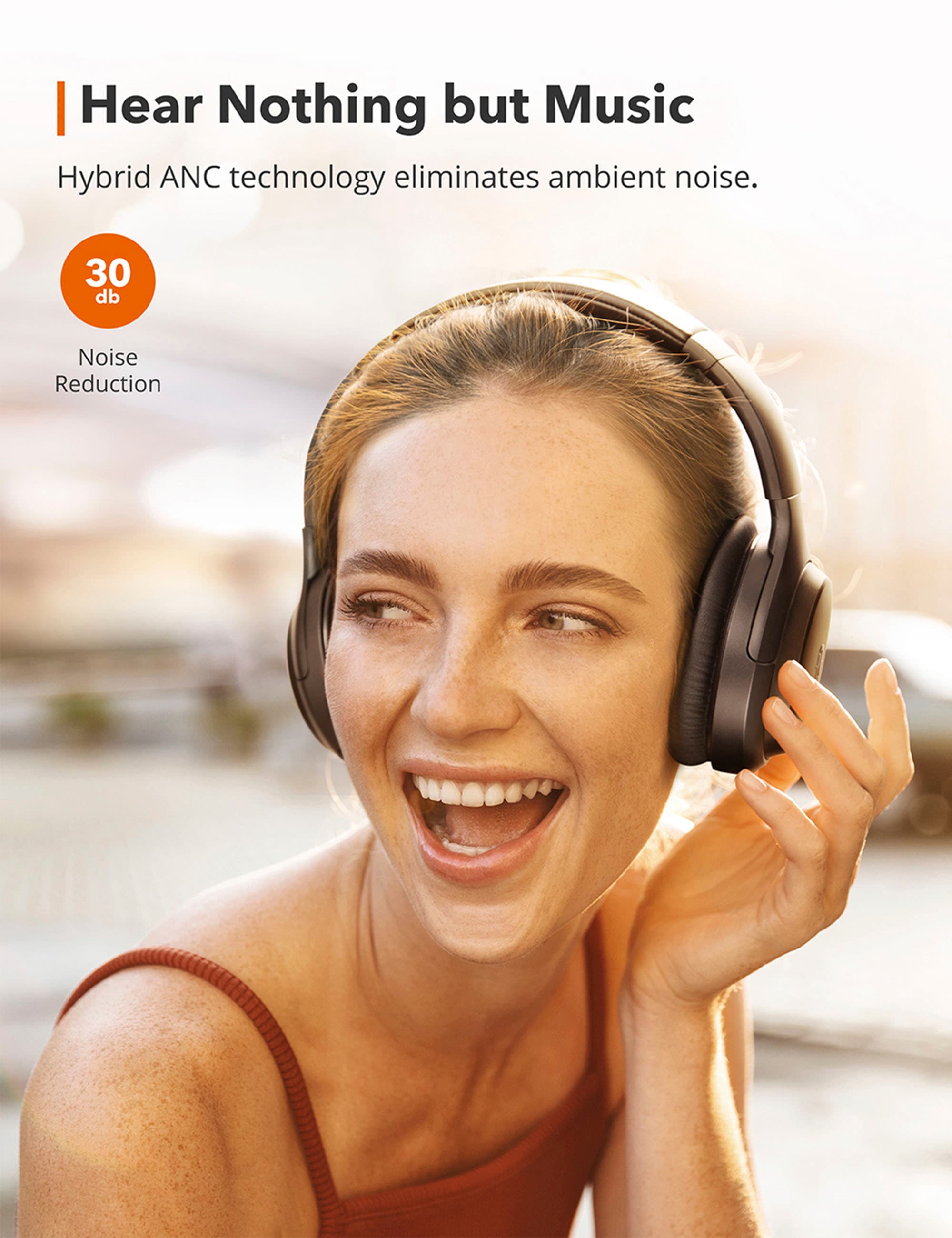 Neue Kollektion TaoTronics Kopfhörer UNIVERSAL (ANC) 3 | Noise Bluetooth, XXL Garantie Jahre Cancelling ➥ Active »TT-BH090«