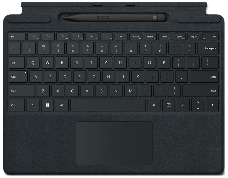 Tastatur »Surface Pro Signature«, (Touchpad-Multimedia-Tasten)