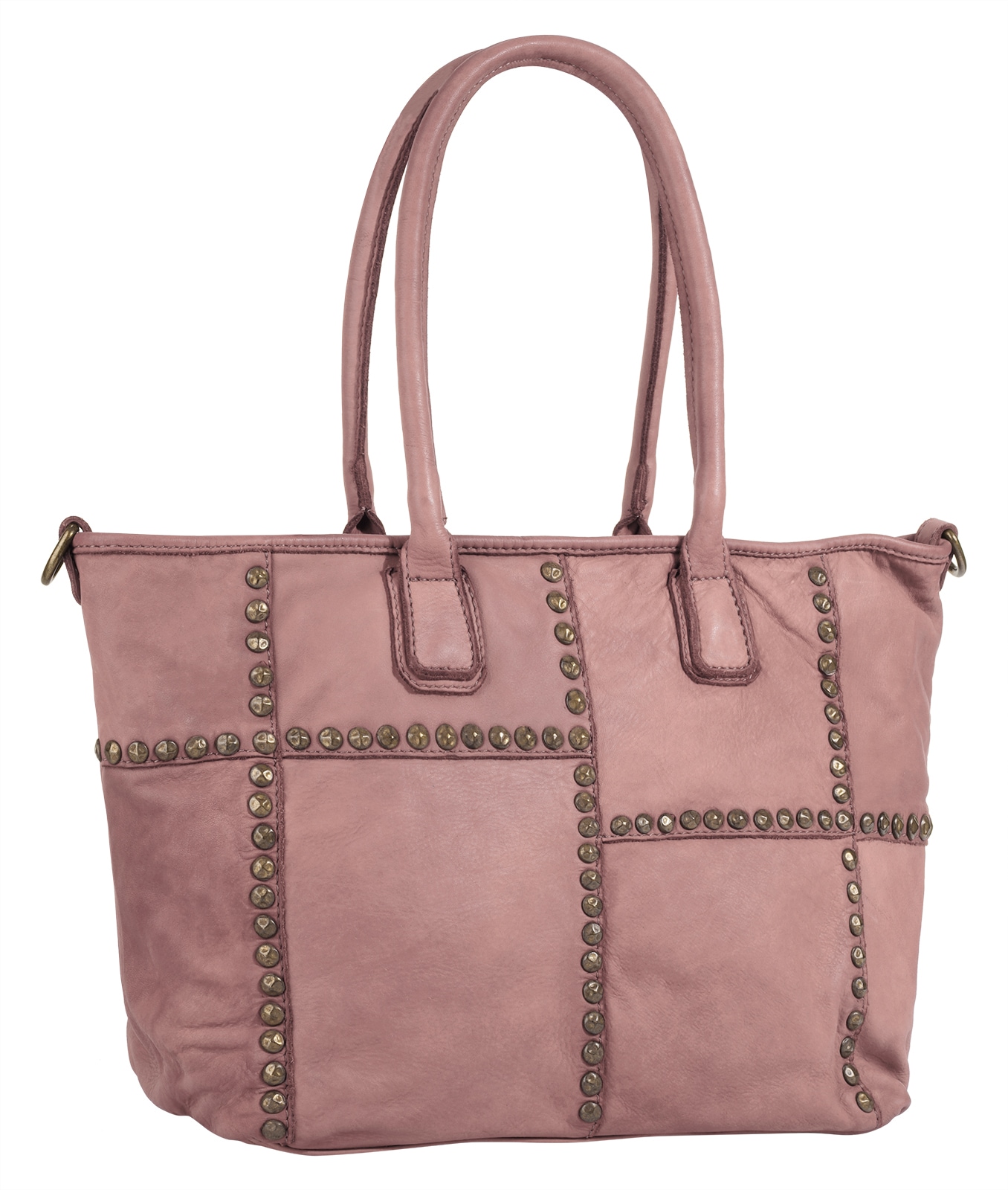 Samantha Look Shopper, echt Leder, Made in Italy