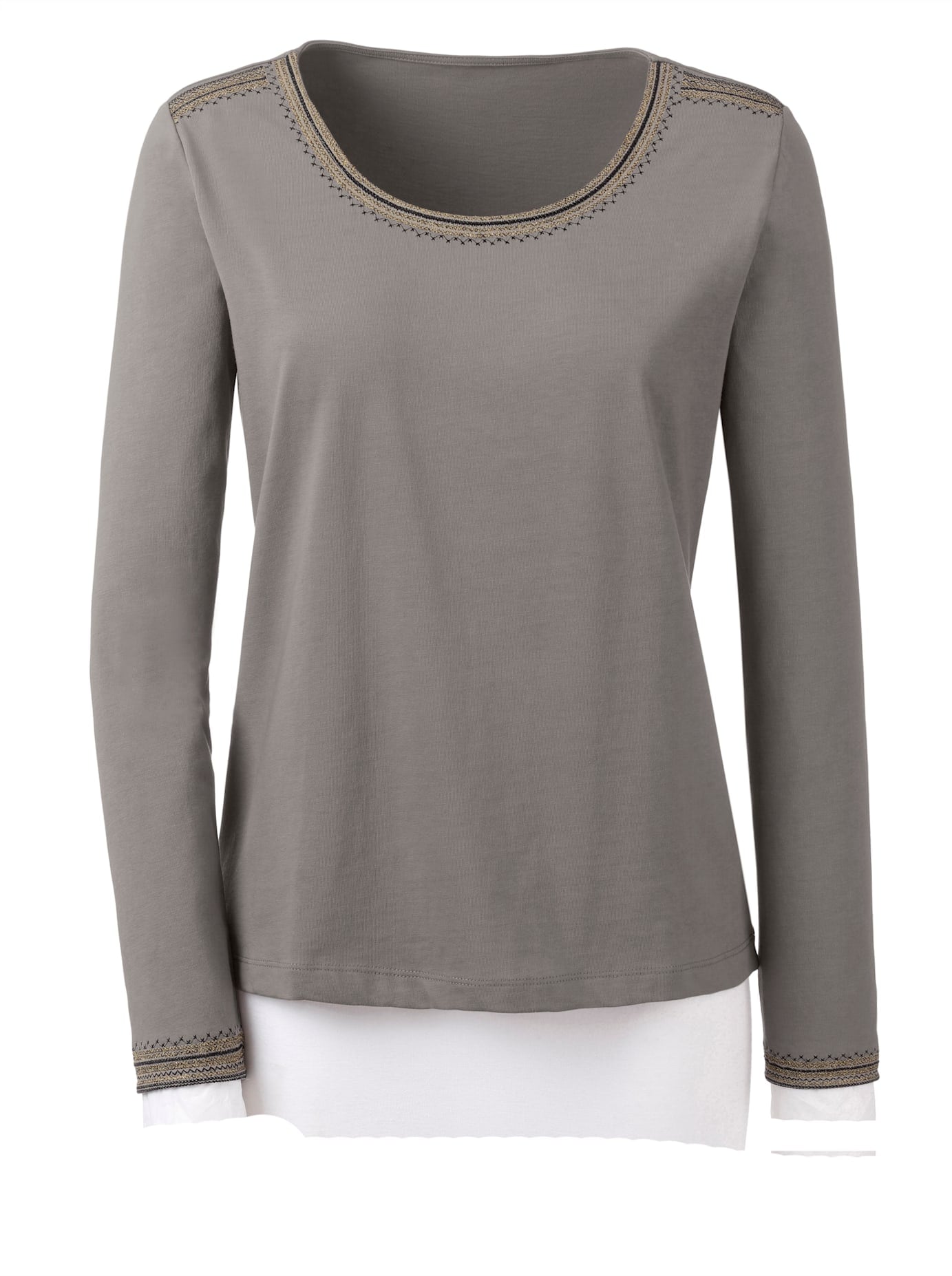 Inspirationen Rundhalsshirt »Shirt«, (1 tlg.)