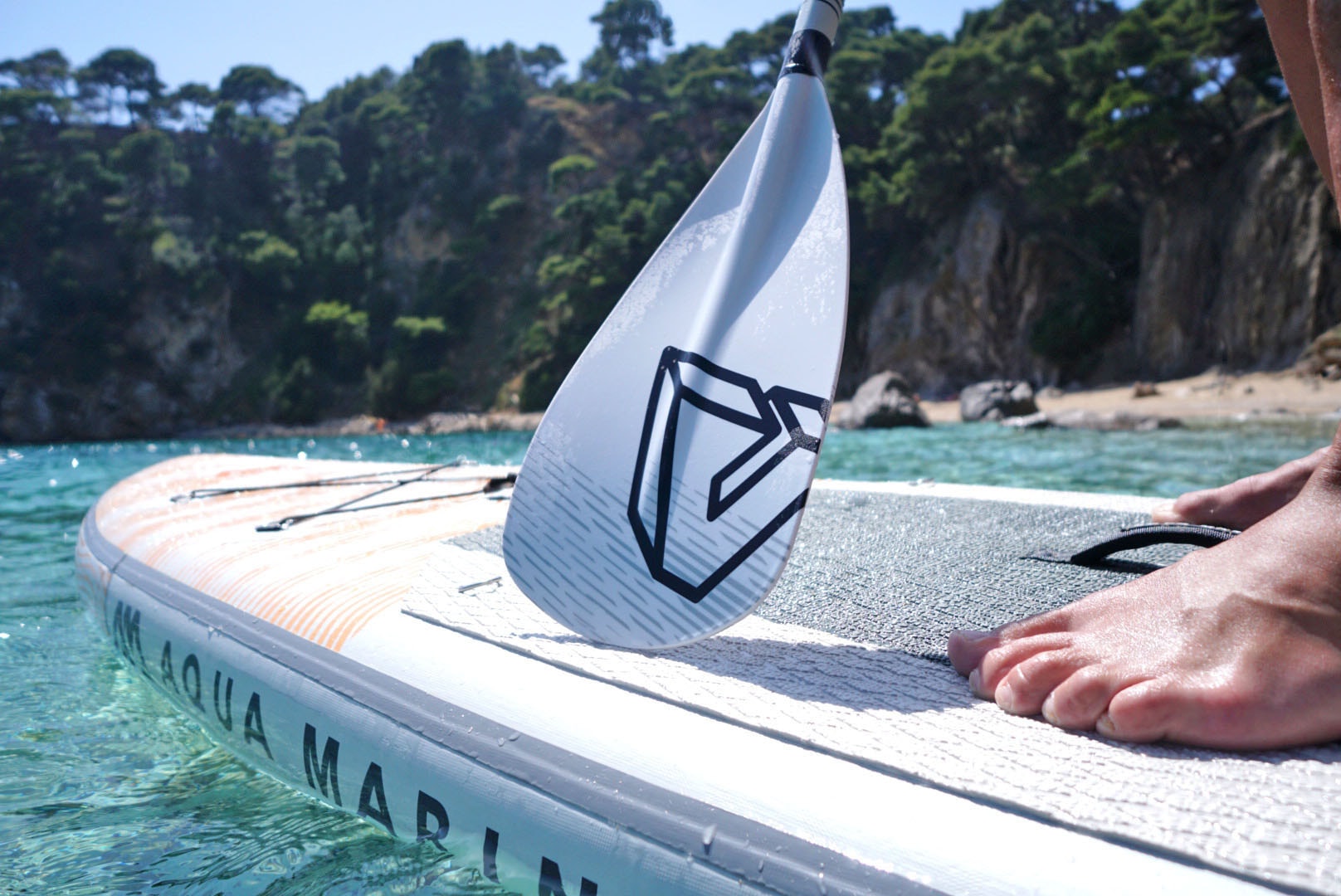 Aqua Marina SUP-Paddel »Solid Paddle Fiberglass 3 teilig Stand-Up Paddel«  bei