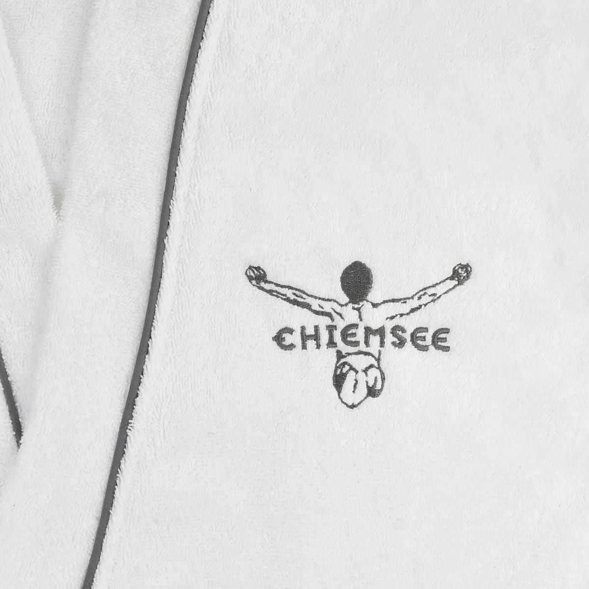Chiemsee Bademantel »Chiemsee Bademantel Venice für Damen und Herren«, (1 St.), Logostickerei auf der Brust