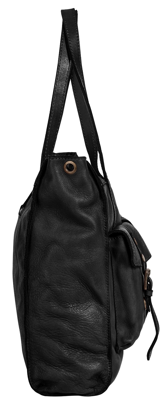 Samantha Look Shopper, echt Leder, Made in Italy