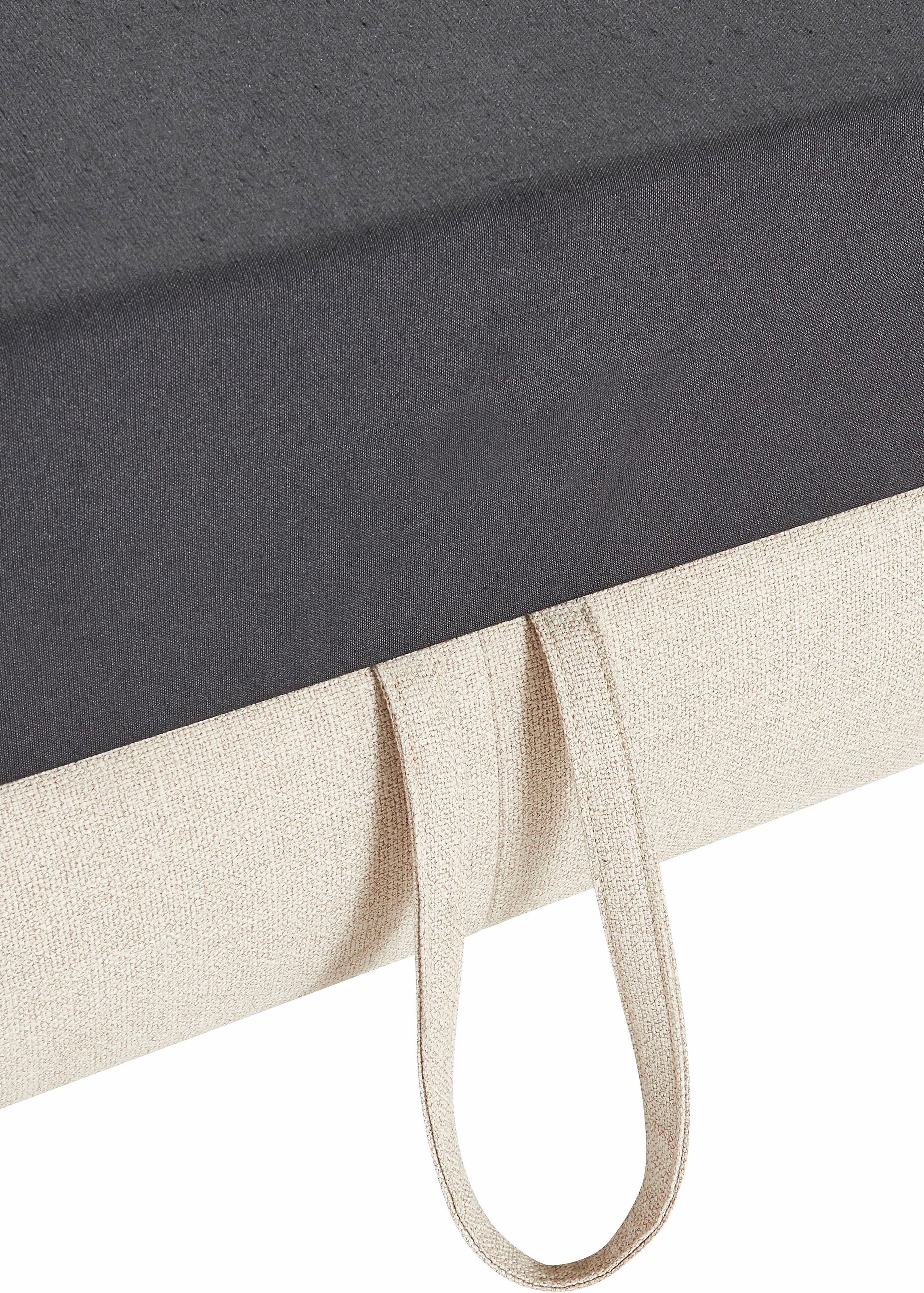 sit&more Ecksofa »Avignon L-Form«, inklusive Kopfteilverstellung, wahlweise mit Bettfunktion