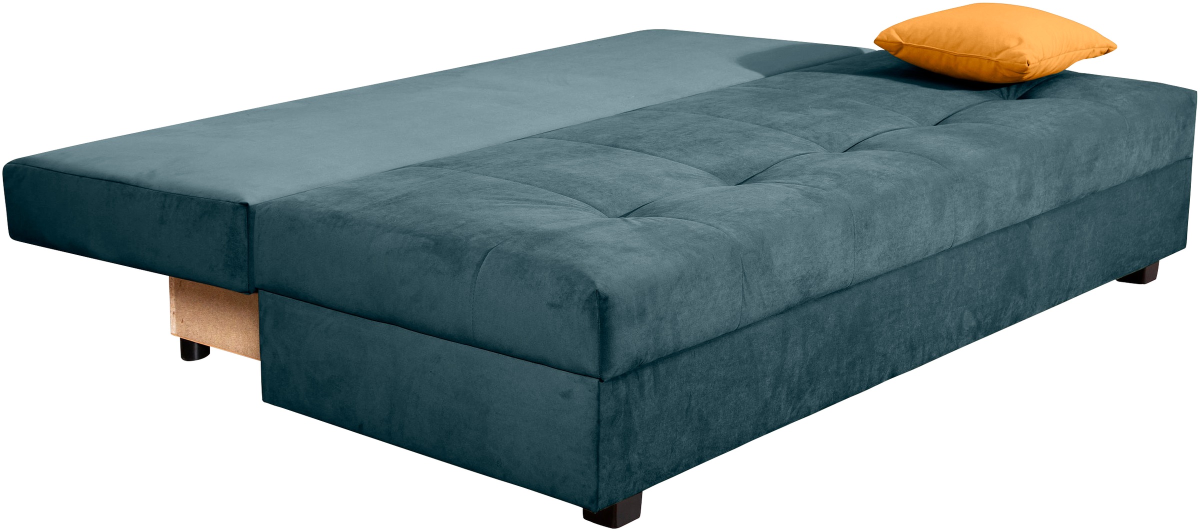 COLLECTION AB Schlafsofa »DARIA inklusive Schlafunktion und Bettkasten«, Schlafsofa,Bettfunktion,Bettkasten,inklusive Rückenkissen,Federkern