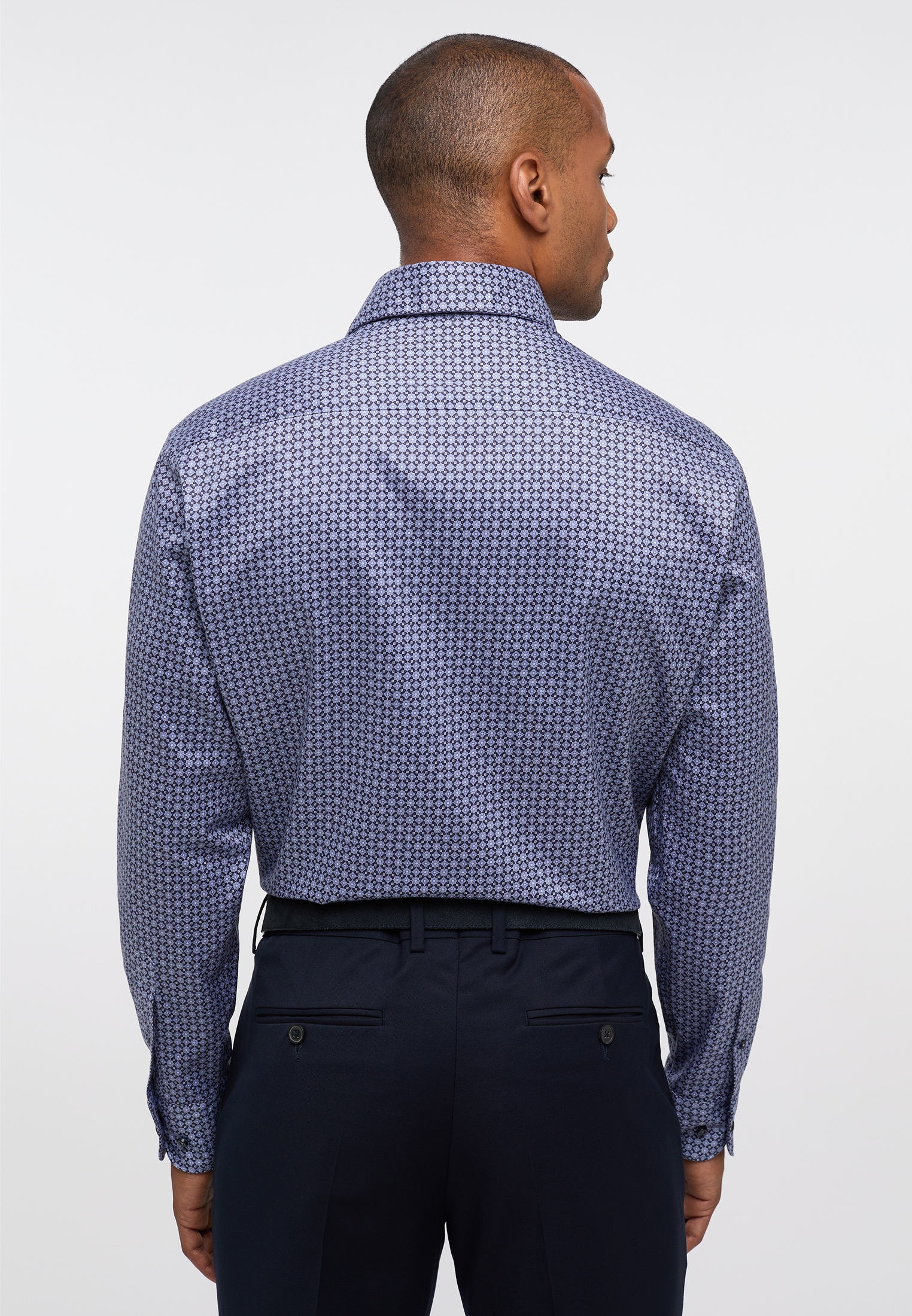 Eterna Langarmhemd »MODERN FIT« EASY IRON (bügelleicht)