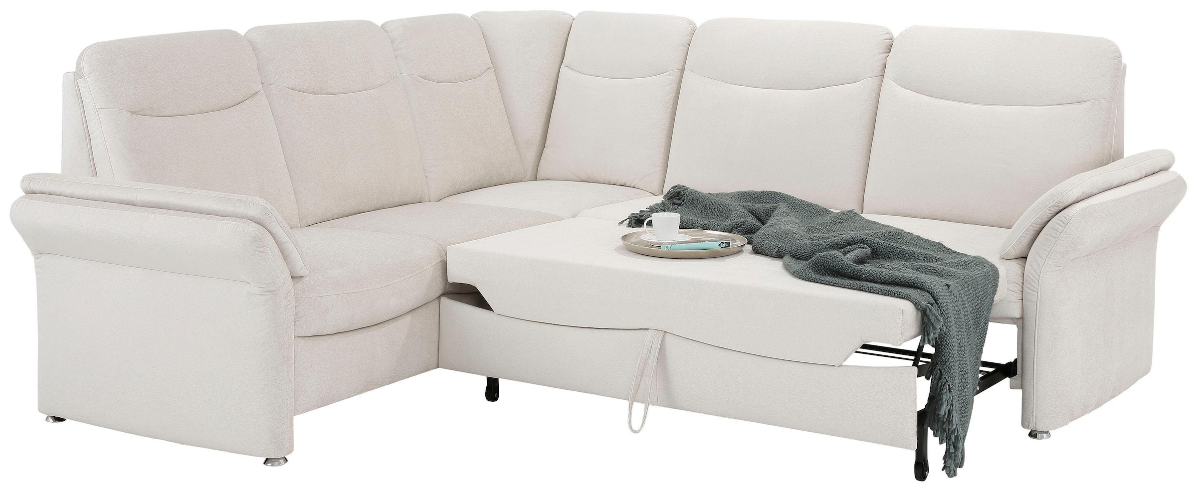 Home affaire Ecksofa »Tahoma L-Form«, mit Armlehnfunktion, wahlweise Bettfunktion, Schublade, Relaxfunktion