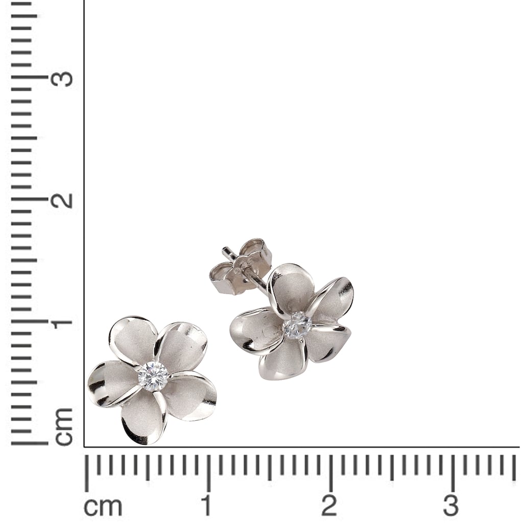 Firetti Paar Ohrstecker »Schmuck Geschenk Silber 925 Ohrschmuck Blume/Blüte«