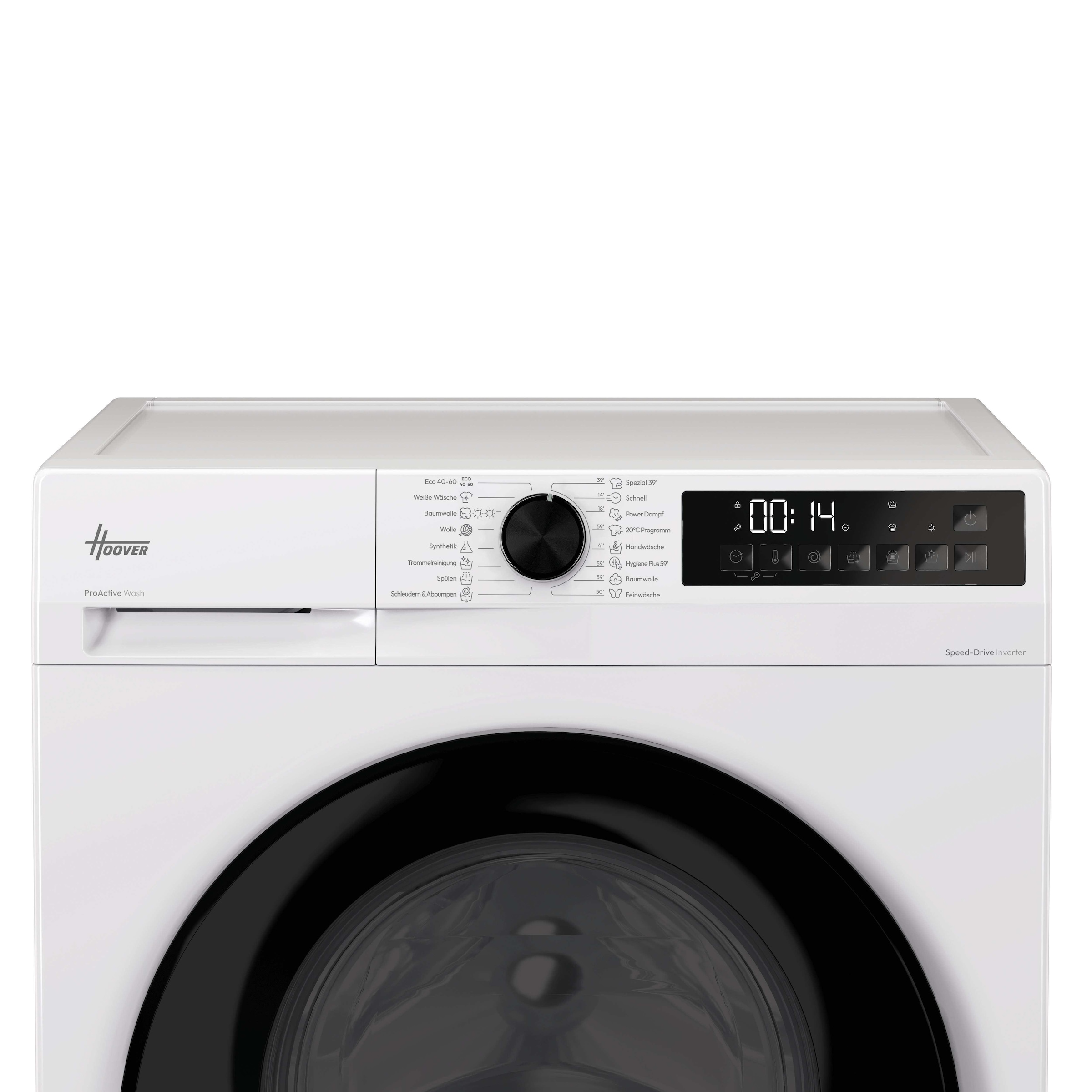 Hoover Waschtrockner »HGWDQ485SB6-84« 8 kg /5 kg 72 dB(A) Vielseitige Kurzprogramme