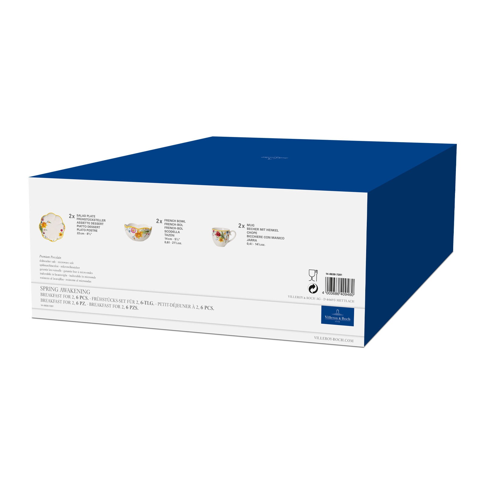 Villeroy & Boch Geschirr-Set »Frühstücks-Set Spring Awakening bunt«