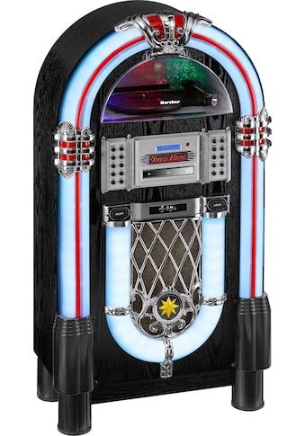 Karcher Retro-Radio »JB 6608D«, (Bluetooth FM-Tuner-Digitalradio (DAB+)-UKW mit RDS 40 W) kaufen