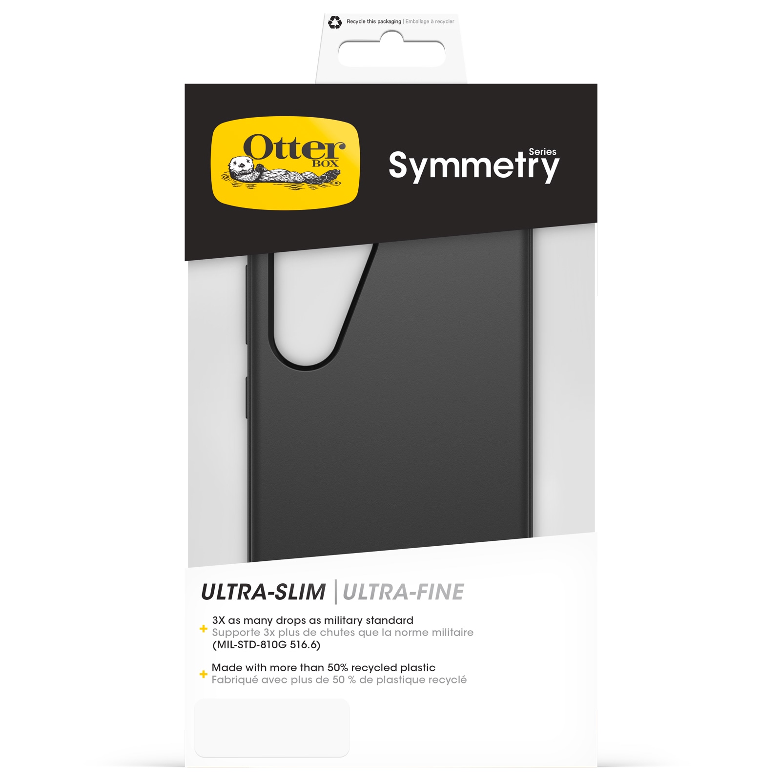 Otterbox Handyhülle »Symmetry Case für Samsung Galaxy S24« robuste Handyschutzhülle, Backcover, Schutzhülle, sturzfest, stoßfest
