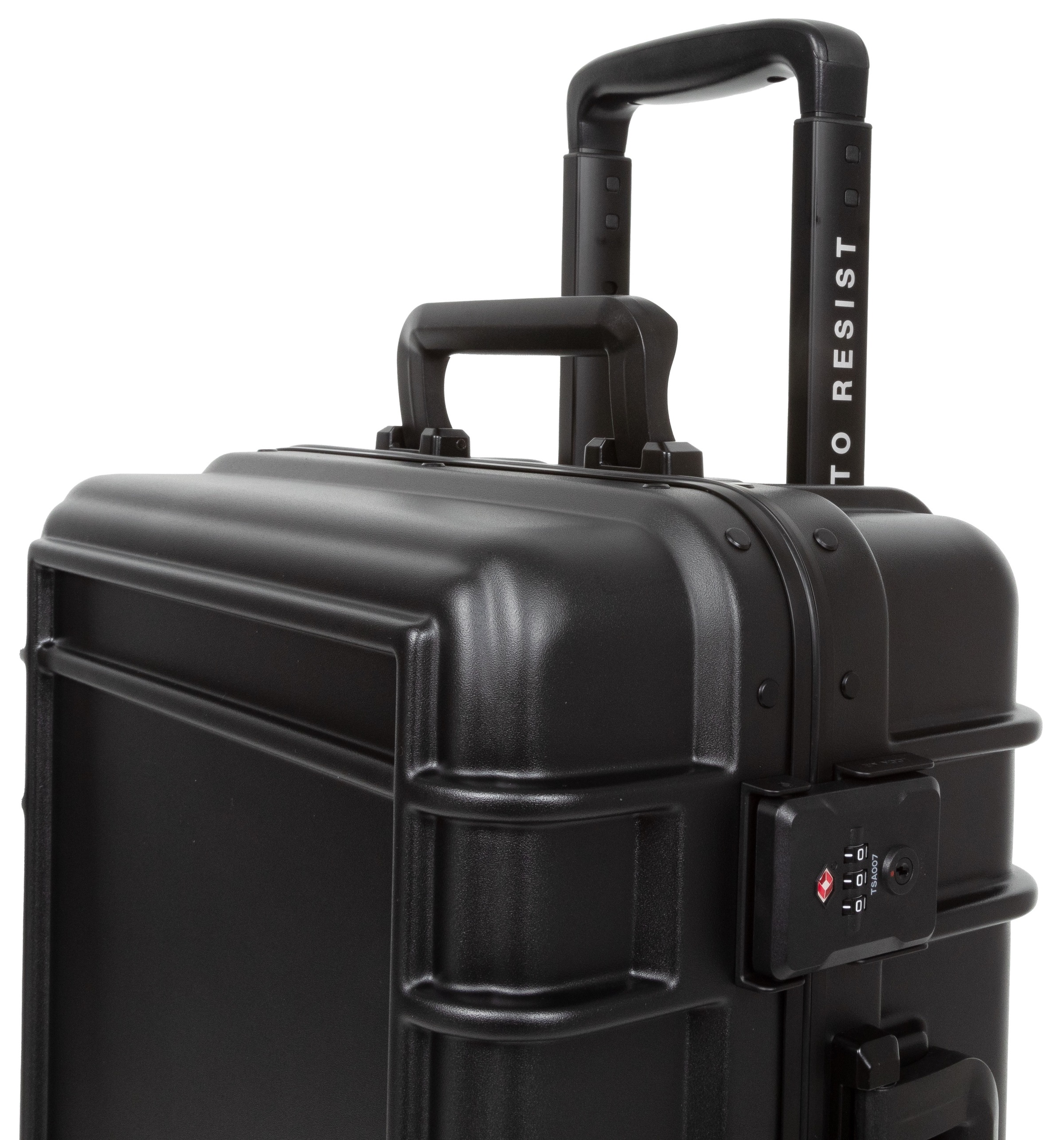 Eastpak Hartschalen-Trolley »RESIST'R CASE S BRUSHED METAL mit 30 Jahren Garantie«, 4 Rollen, Reisegepäck Handgepäck-Koffer TSA-Zahlenschloss