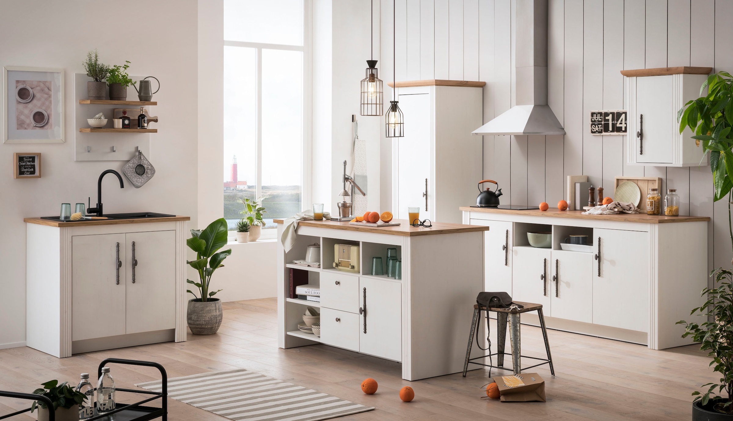 OTTO home Unterschrank »KS-Westminster« im romantischen Landhausstil, Breite 100 cm, exclusiv by Otto
