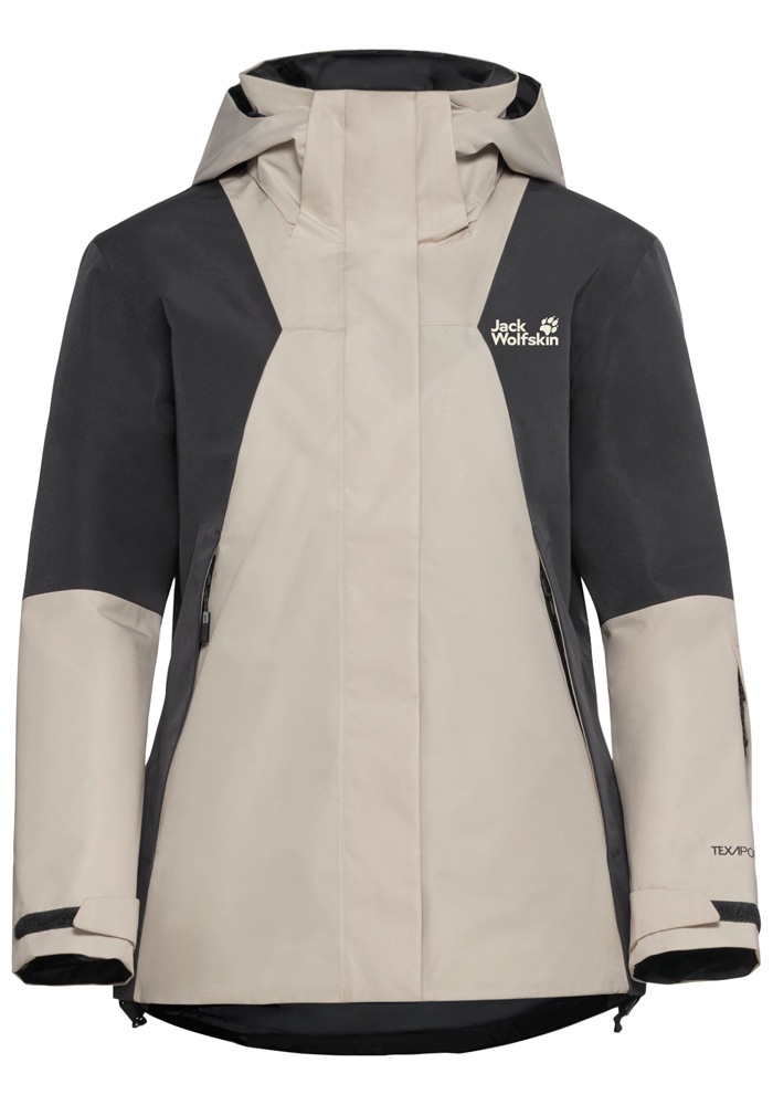 Jack Wolfskin Skijacke »FLOWLINE 2L INS JKT W«, mit Kapuze