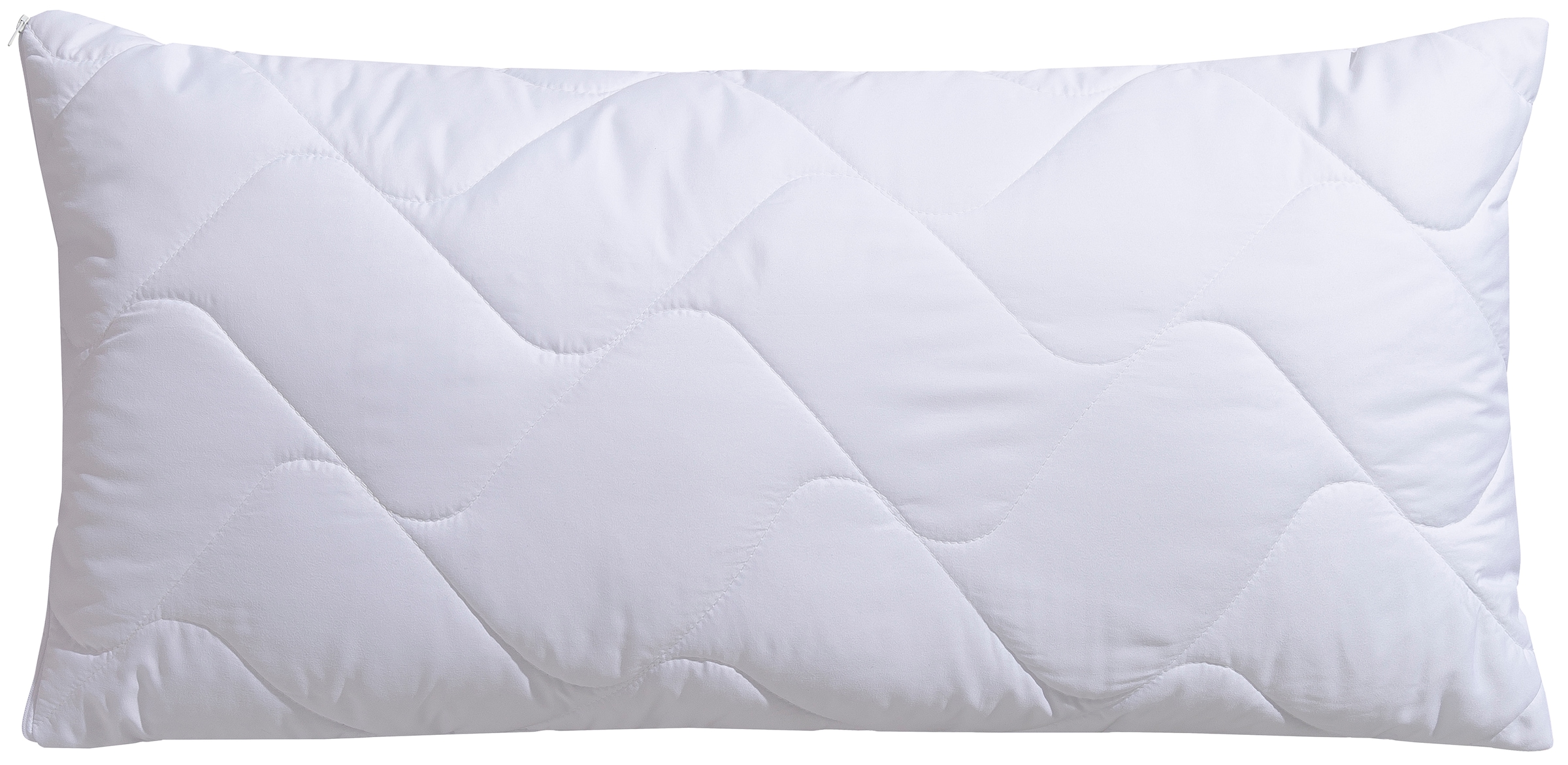 fan Microfaserkissen "Microfaser kochfest, Kopfkissen ist made in Germany" Füllung: 100% Polyester 1 Stk. tlg. Kissen 40x80 cm, 80x80 cm, allergiker geeignet (Hausstauballergiker)