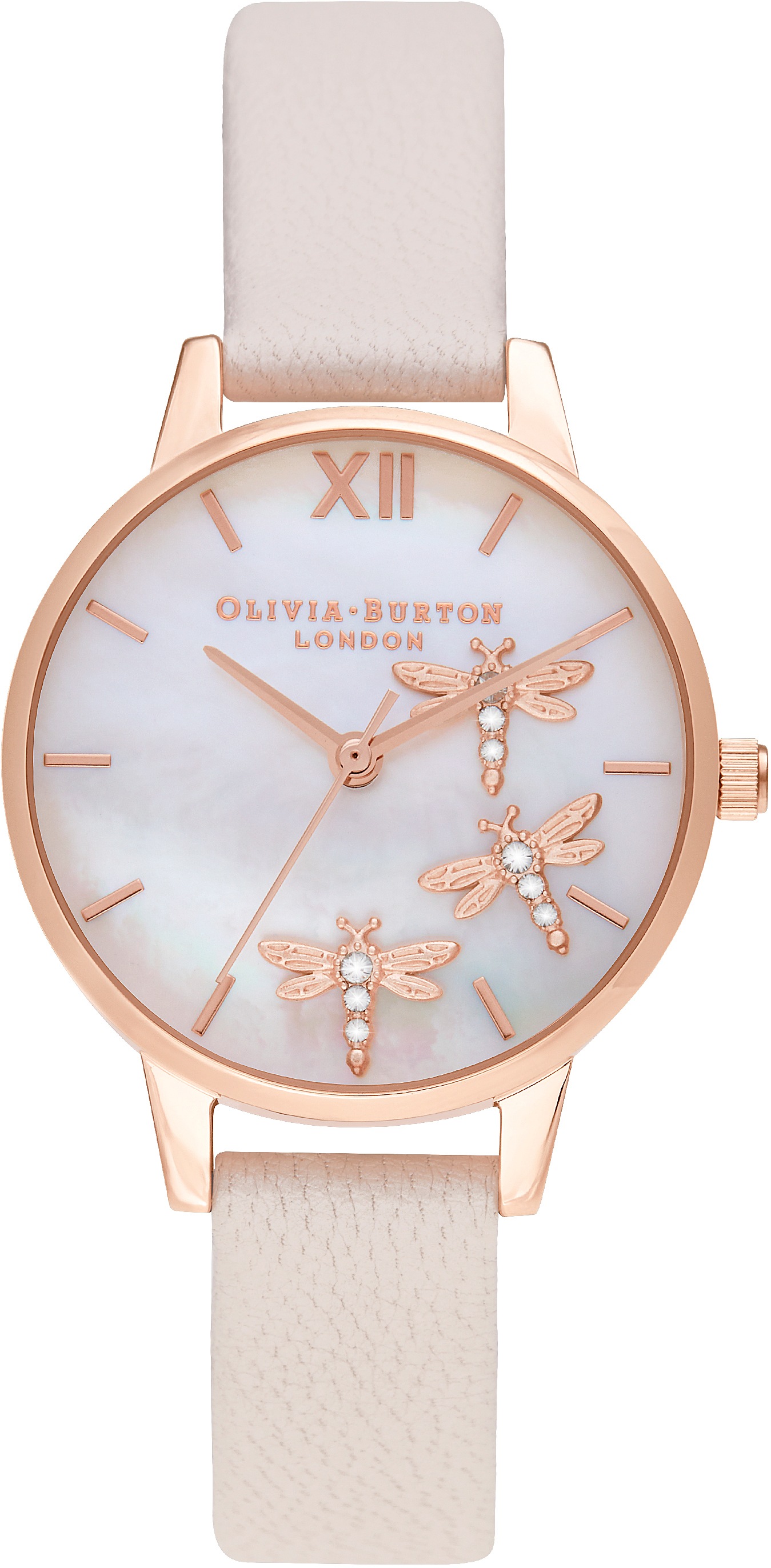 OLIVIA BURTON Quarzuhr »DANCING DRAGONFLY OB16GB01«