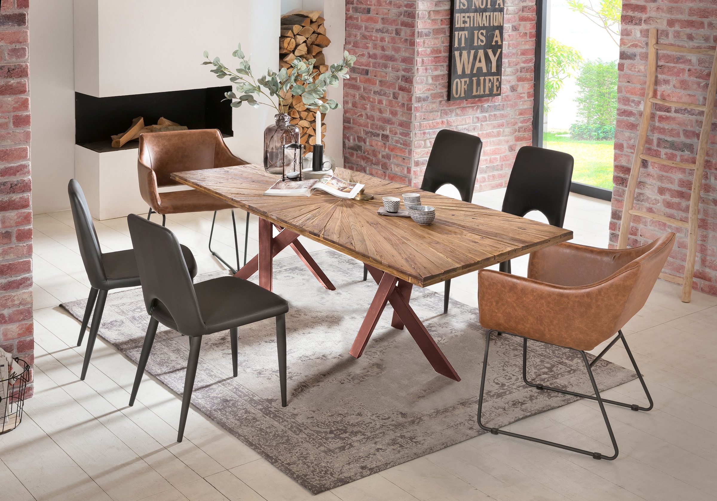 SIT Tischplatte, mit extravagantem Sonnendesign