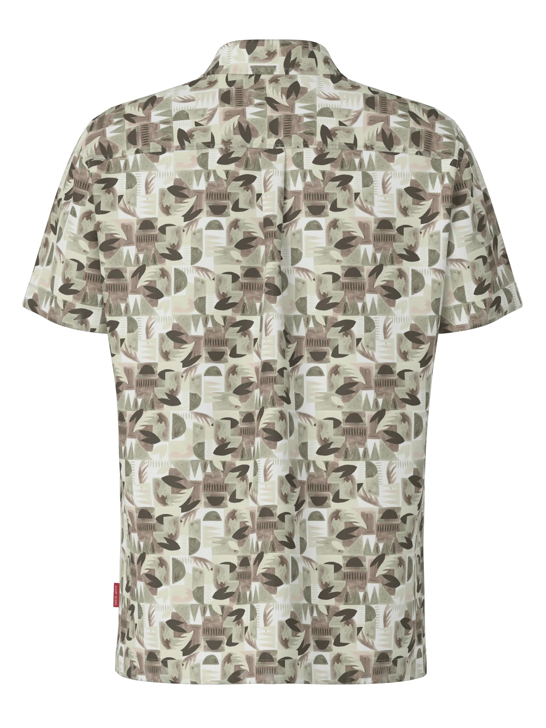 Joop Jeans Kurzarmhemd »Hanes« mit Allover-Print, Reverskragen