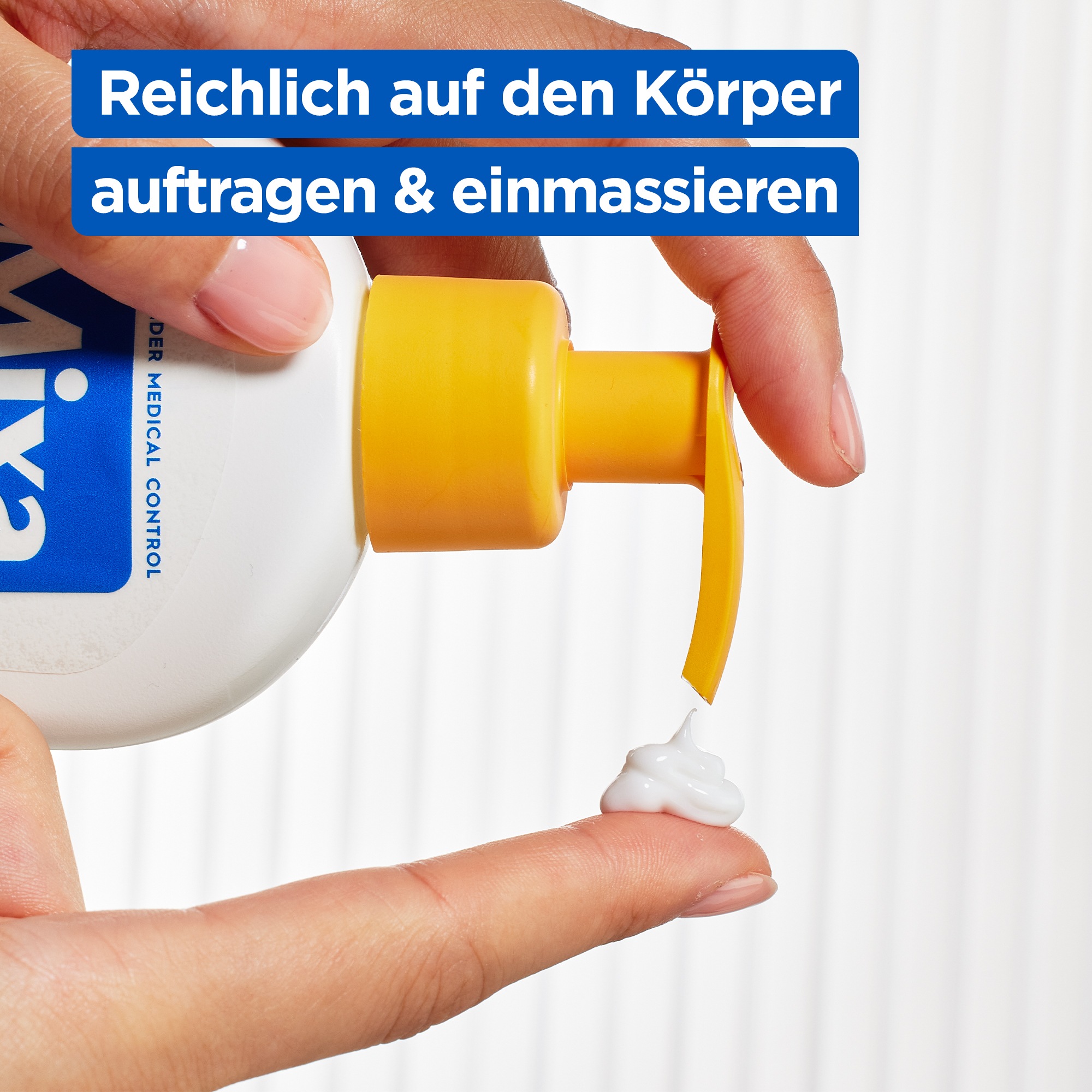 Mixa Körpermilch »Mixa Niacinamide Bright Body Lotion«, Pflegt müde und trockene Haut, sorgt für bis zu 48h Feuchtigkeit.