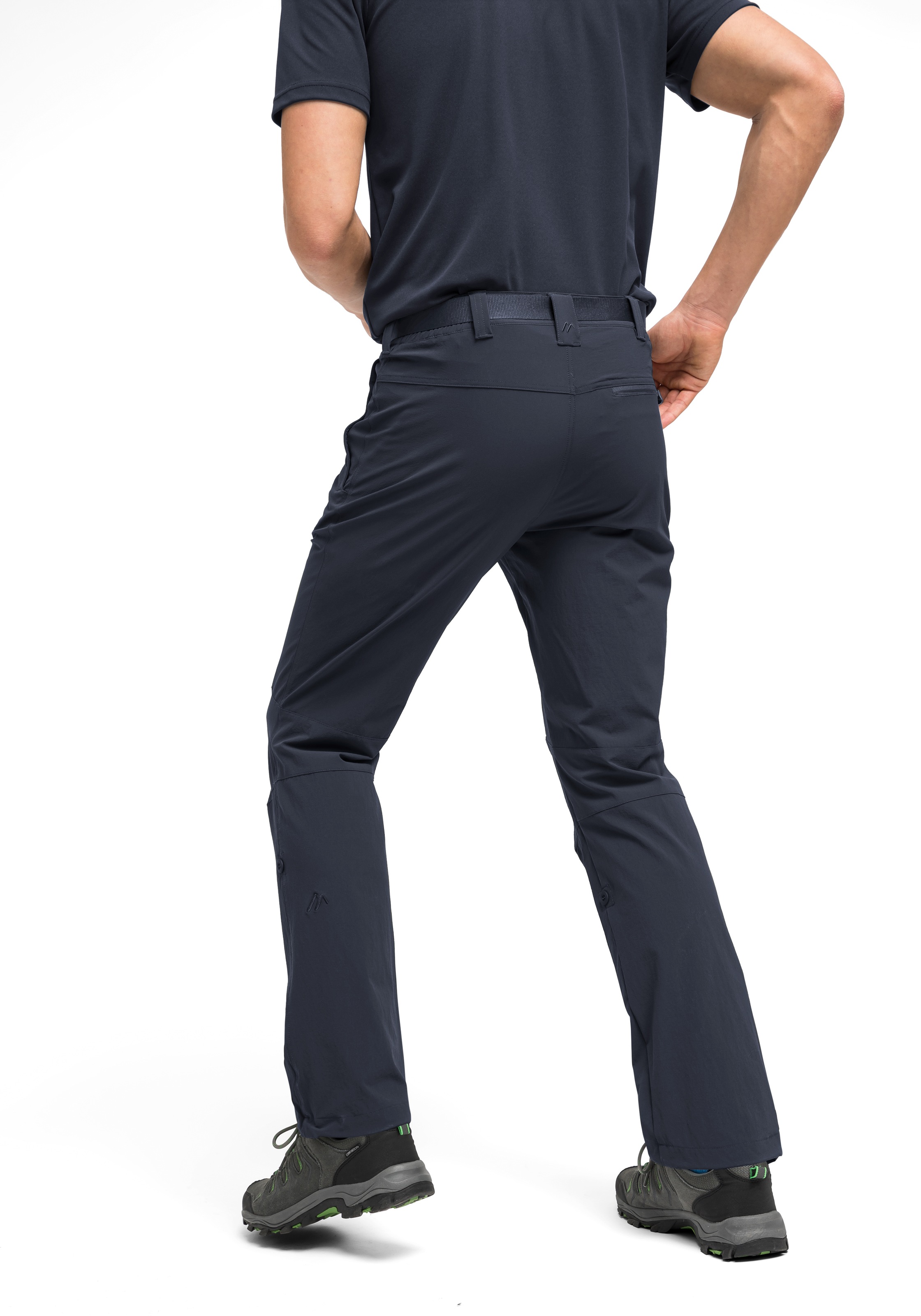 Maier Sports Funktionshose »Nil«, Herren Wanderhose, atmungsaktive Outdoor-Hose mit Roll up Funktion
