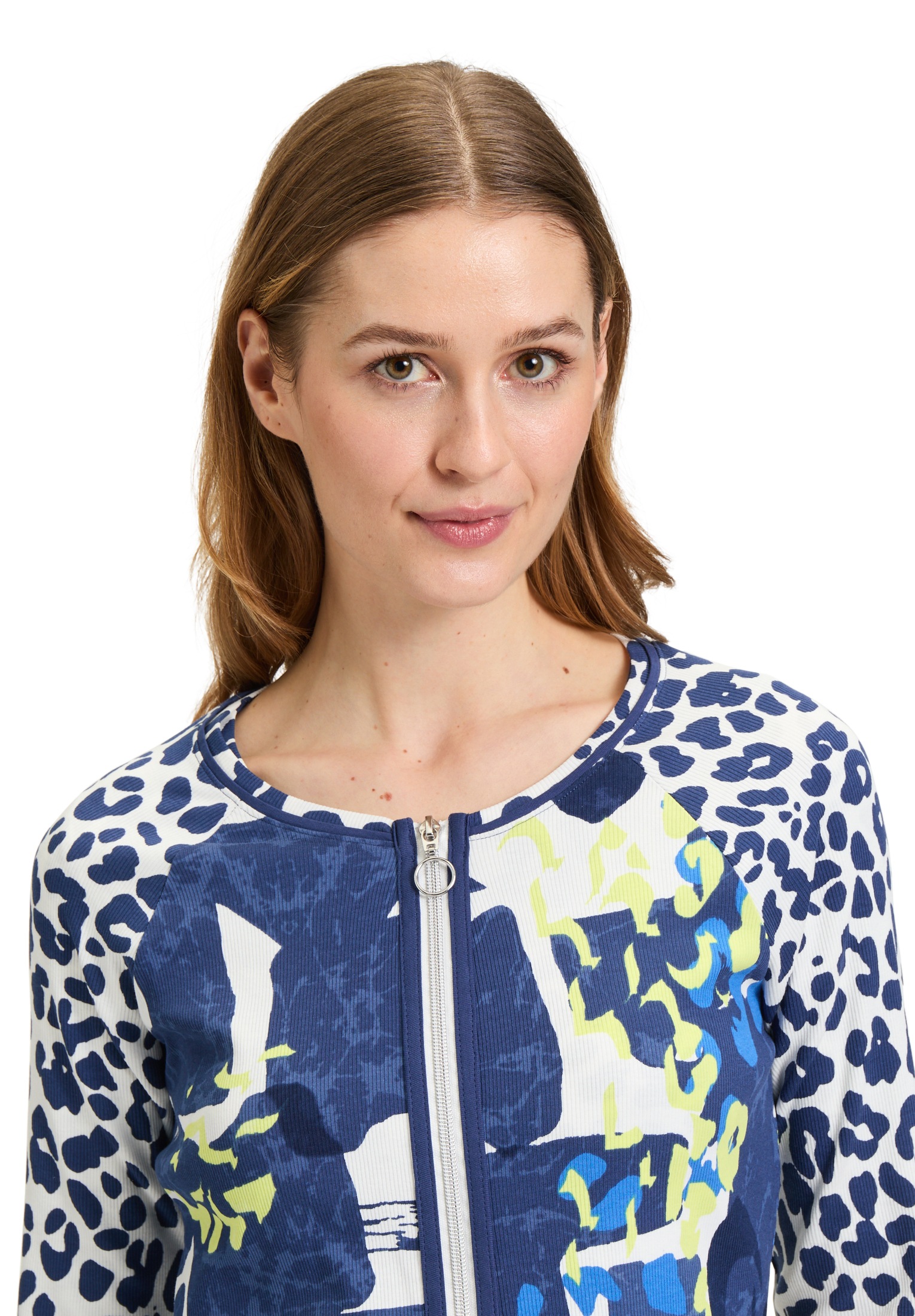 Betty Barclay T-Shirt »Shirtjacke mit Rippenstruktur«