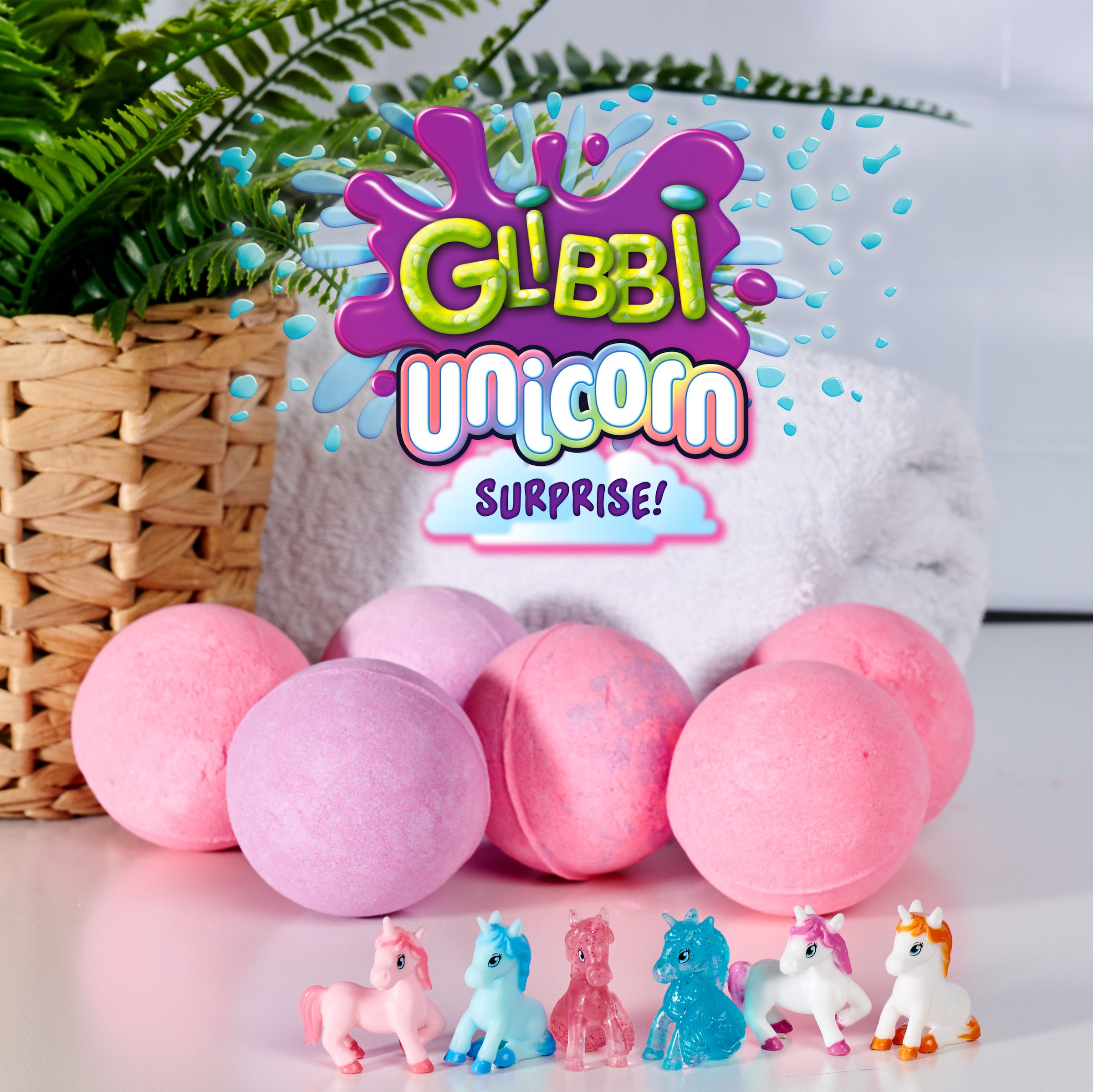 SIMBA Badespielzeug »Glibbi Unicorn Surprise« Badebomben