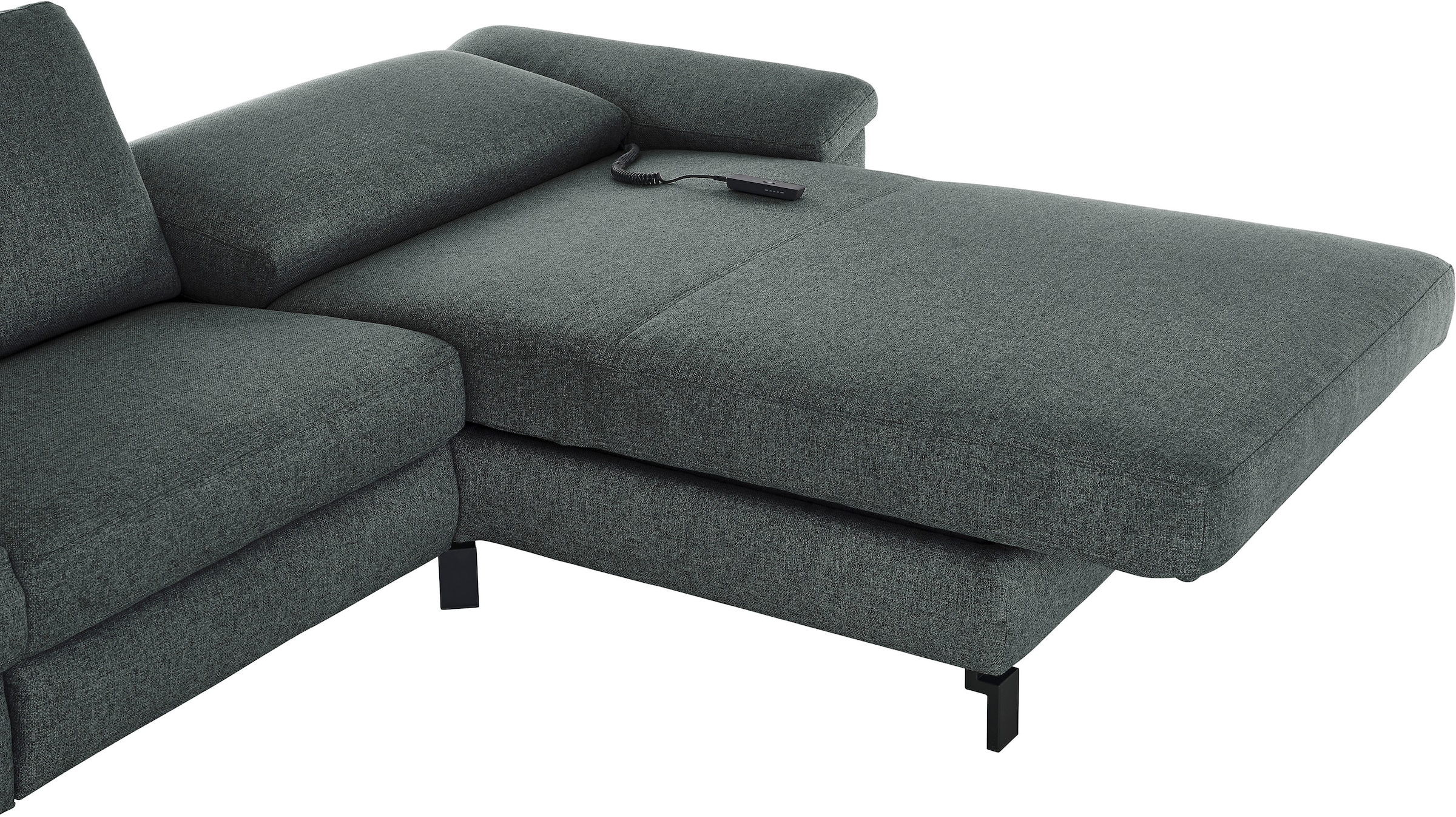 3C Candy Ecksofa »Mainau L-Form« Relaxfunktion im 1,5-Sitzer, motorische Schlaffunktion in Longchair