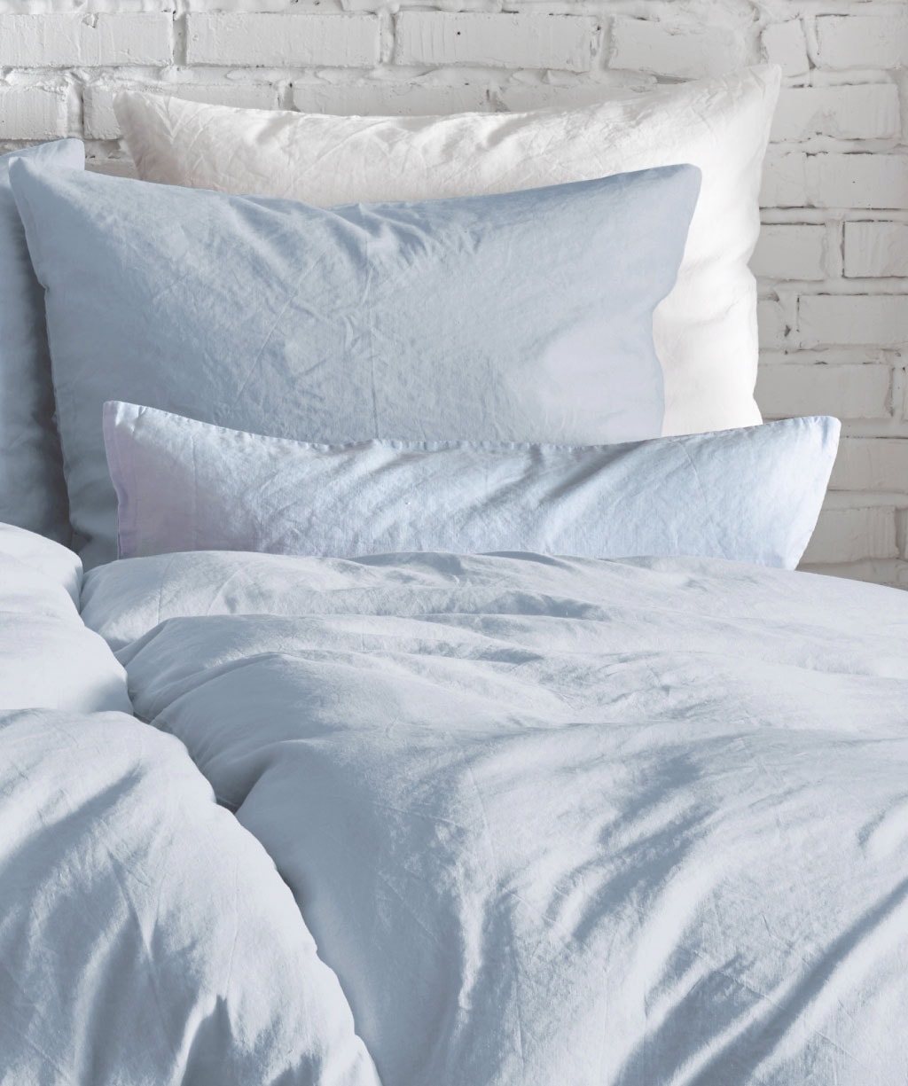 fleuresse Bettwäsche »Provence in Gr. 135x200, 155x220 oder 200x200 cm«, Halbleinen, 50% Baumwolle, 50% Leinen, Gr. 135x200, 155x220, 200x200cm