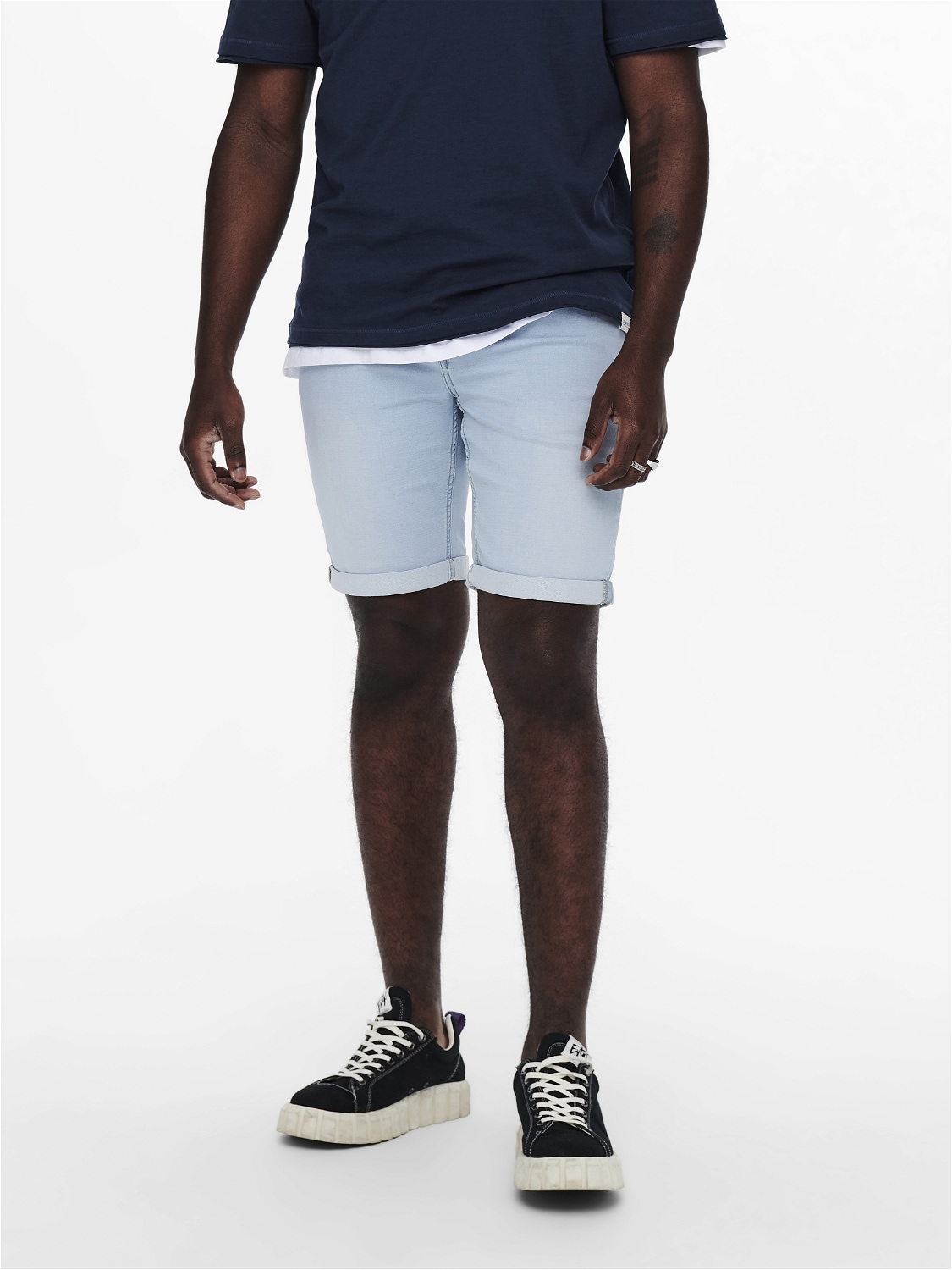 ONLY & SONS Jeansshorts »ONSPLY LIGHT BLUE 5189 SHORTS DNM NOOS«