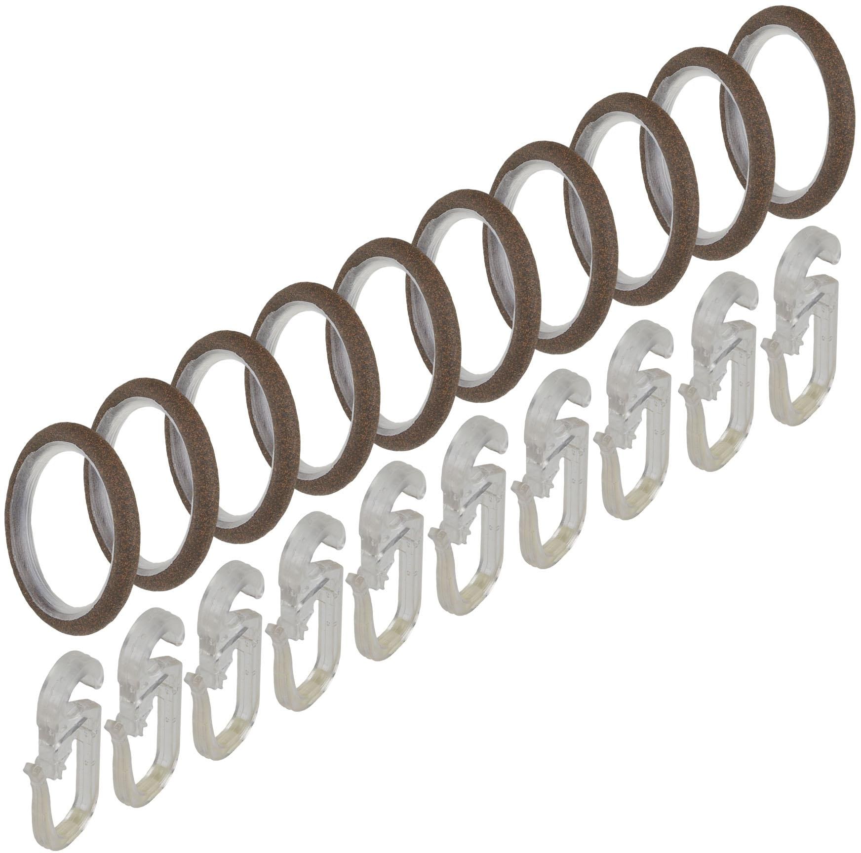 Liedeco Gardinenstange »Esp Spirale«, 2 läufig-läufig, Fixmaß, 2-läufig im Fixmaß Ø 16 mm