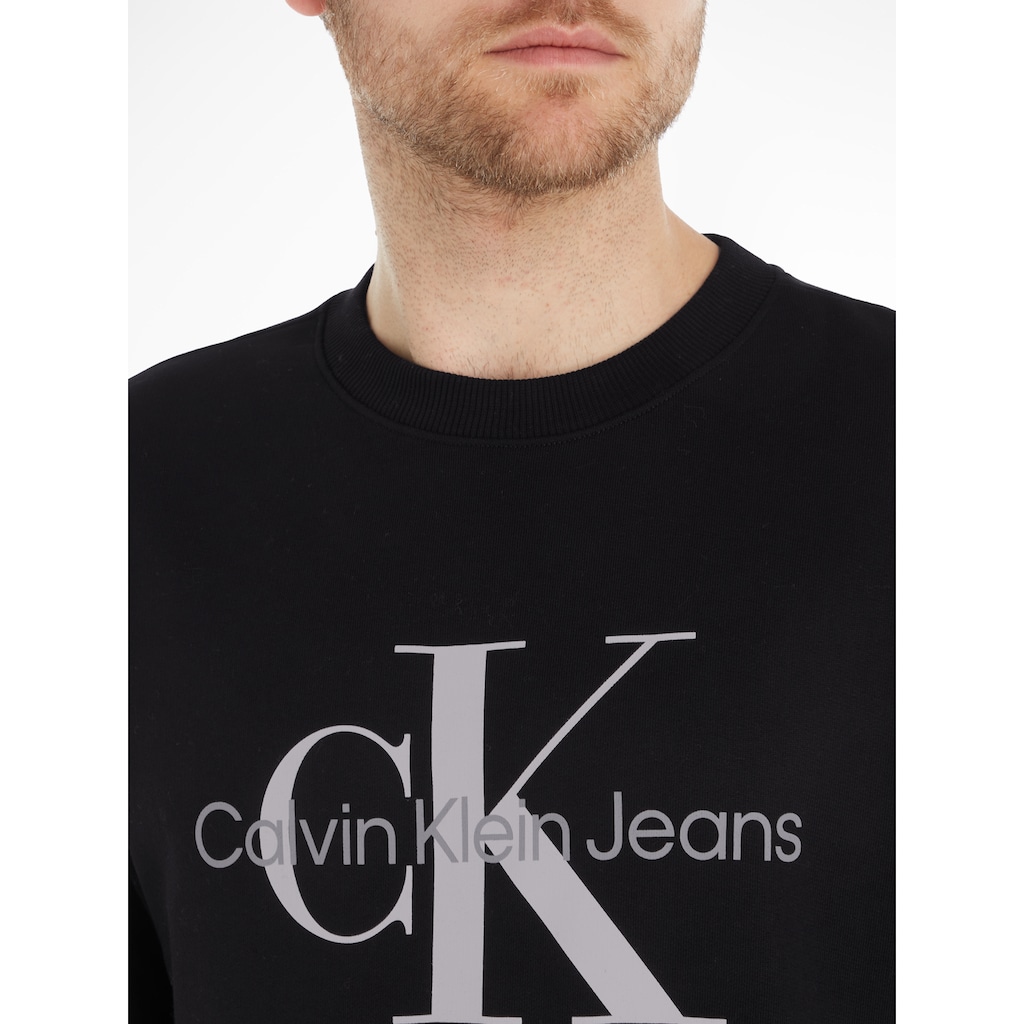 Calvin Klein Jeans Sweatshirt »ICONIC MONOGRAM CREWNECK«