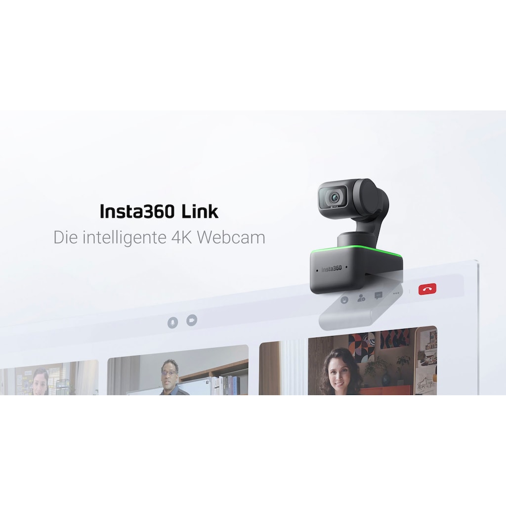 Insta360 Webcam »Link«, 4K Ultra HD