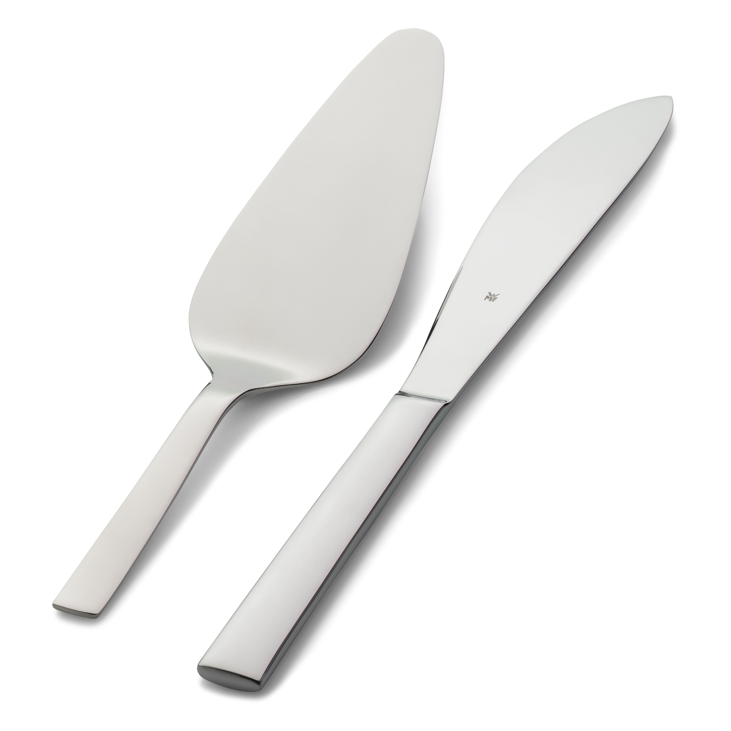 WMF Besteck-Set »Nuova« 2-tlg., Tortenheber 23 cm, Tortenmesser 28 cm, Cromargan Edelstahl