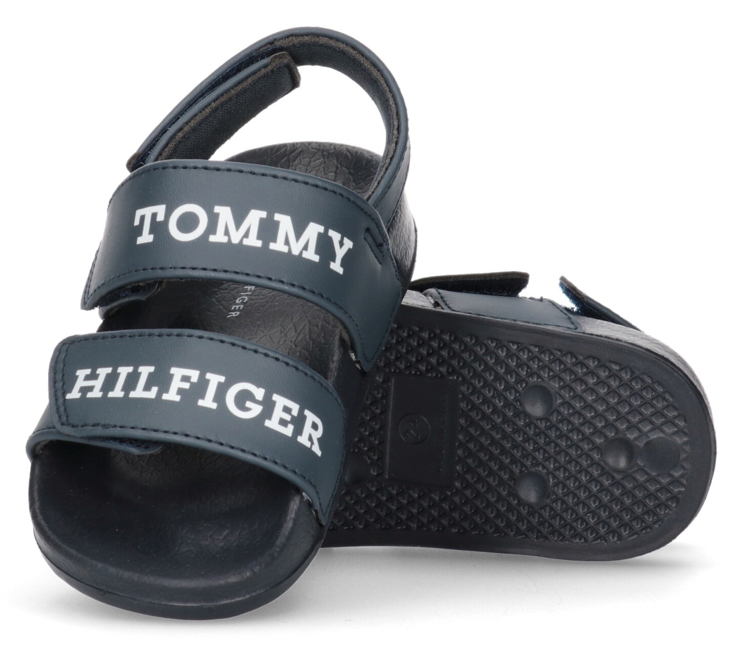 Tommy Hilfiger Sandale »VELCRO SANDAL«, Sommerschuh, Klettschuh, Sandalette, mit 3 Klettverschlüssen