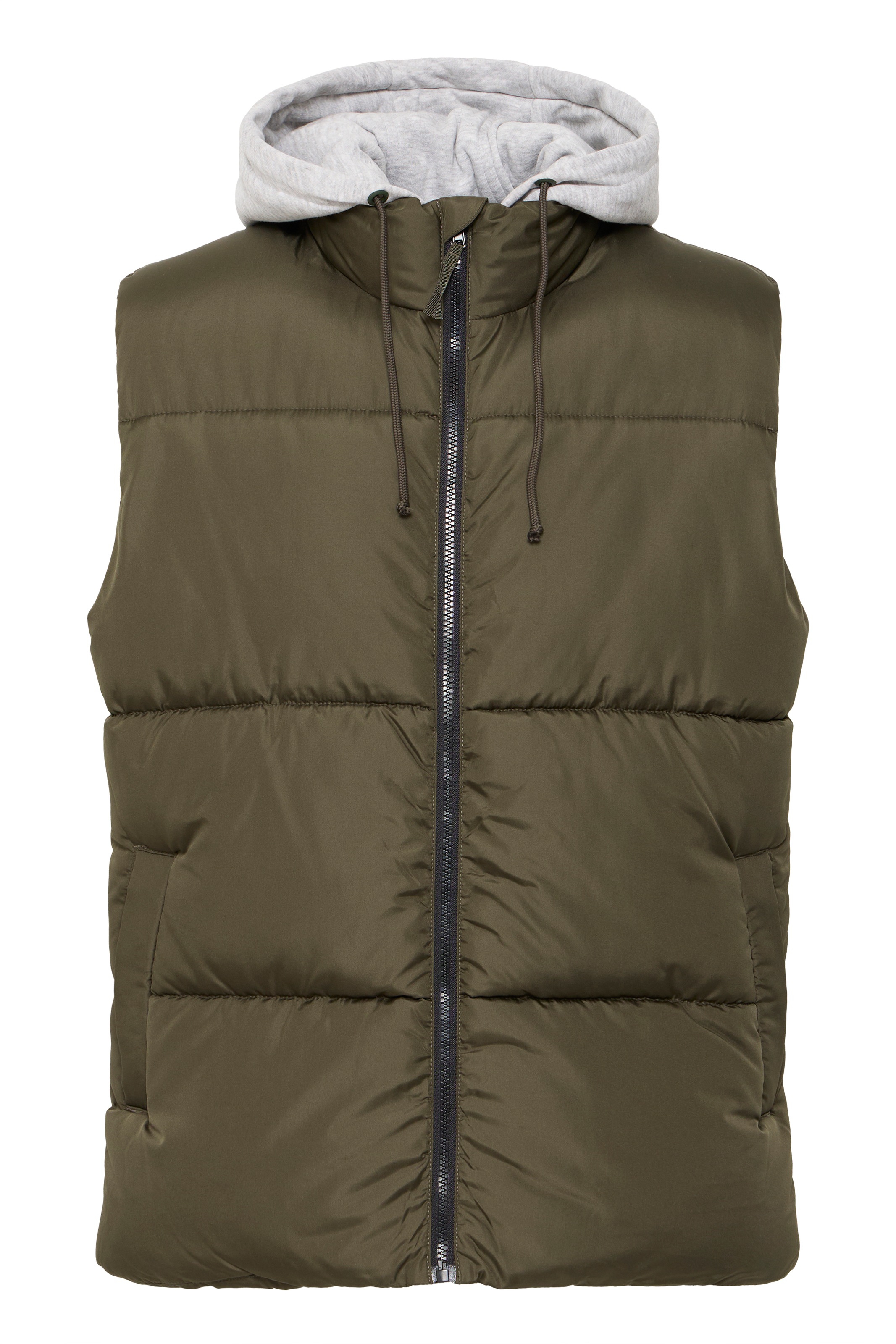 Blend Steppweste »BHELWIN vest w. jersey hood«