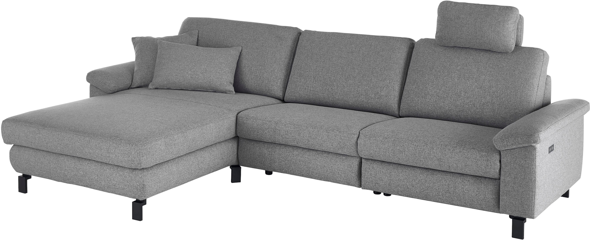 3C Candy Ecksofa »Mainau L-Form« Relaxfunktion im 1,5-Sitzer, motorische Schlaffunktion in Longchair