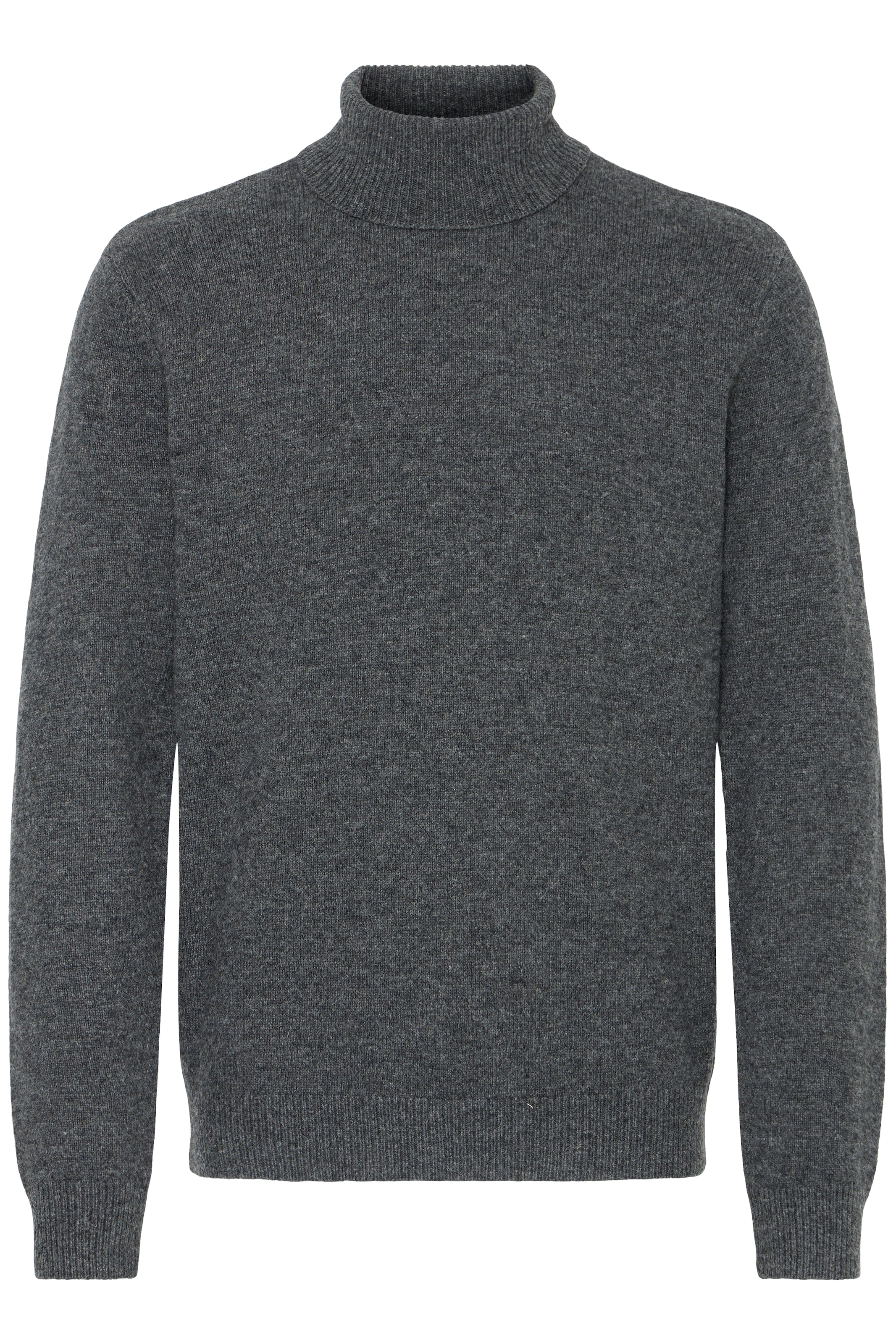 Blend Rollkragenpullover »BHBRANKO ROLL KNIT« mit Markenlabel, aus Wollmischung, Regular Fit, hüftlang