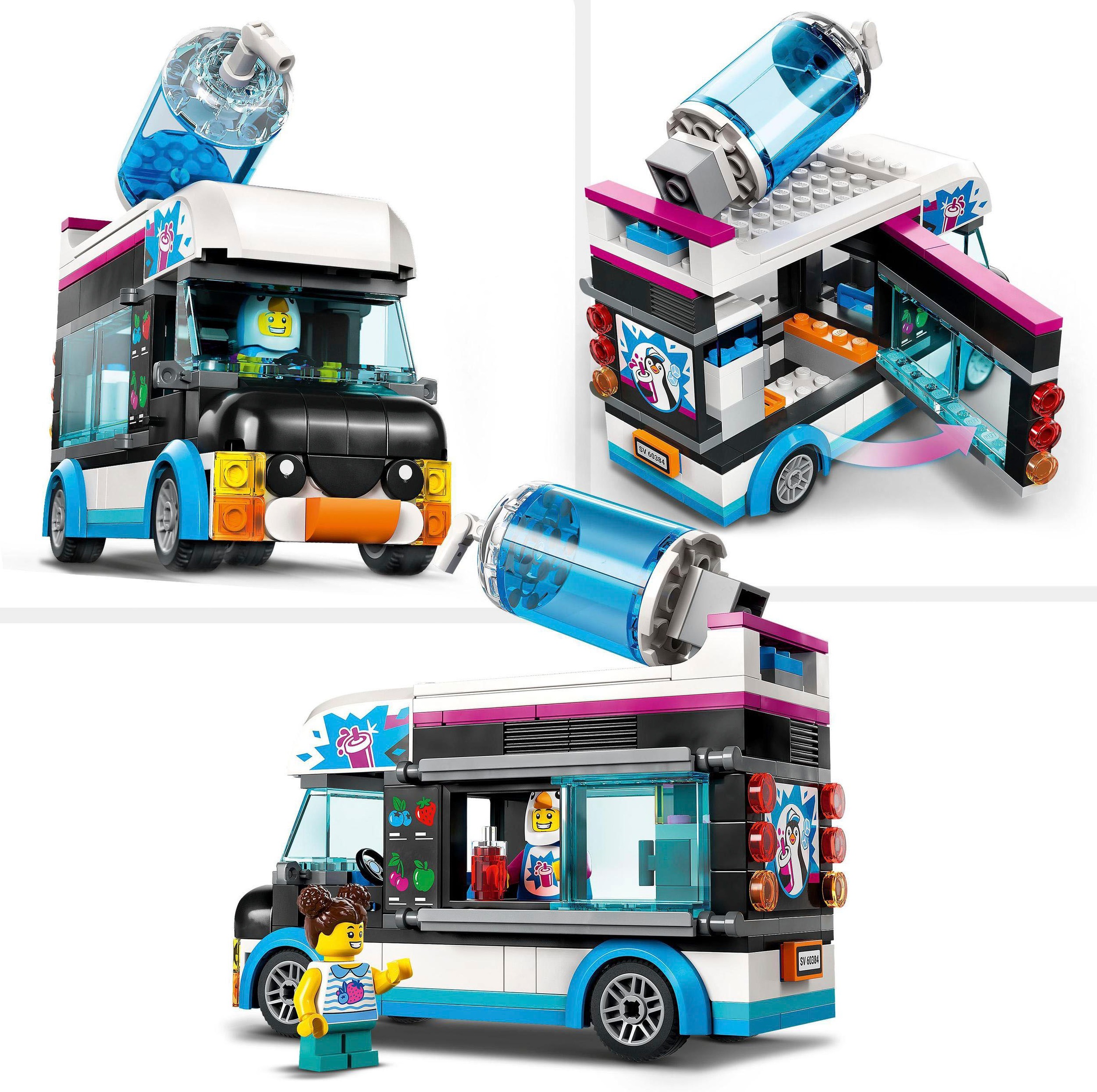 LEGO® Konstruktionsspielsteine »Slush-Eiswagen (60384), LEGO® City«, (194 St.), Made in Europe