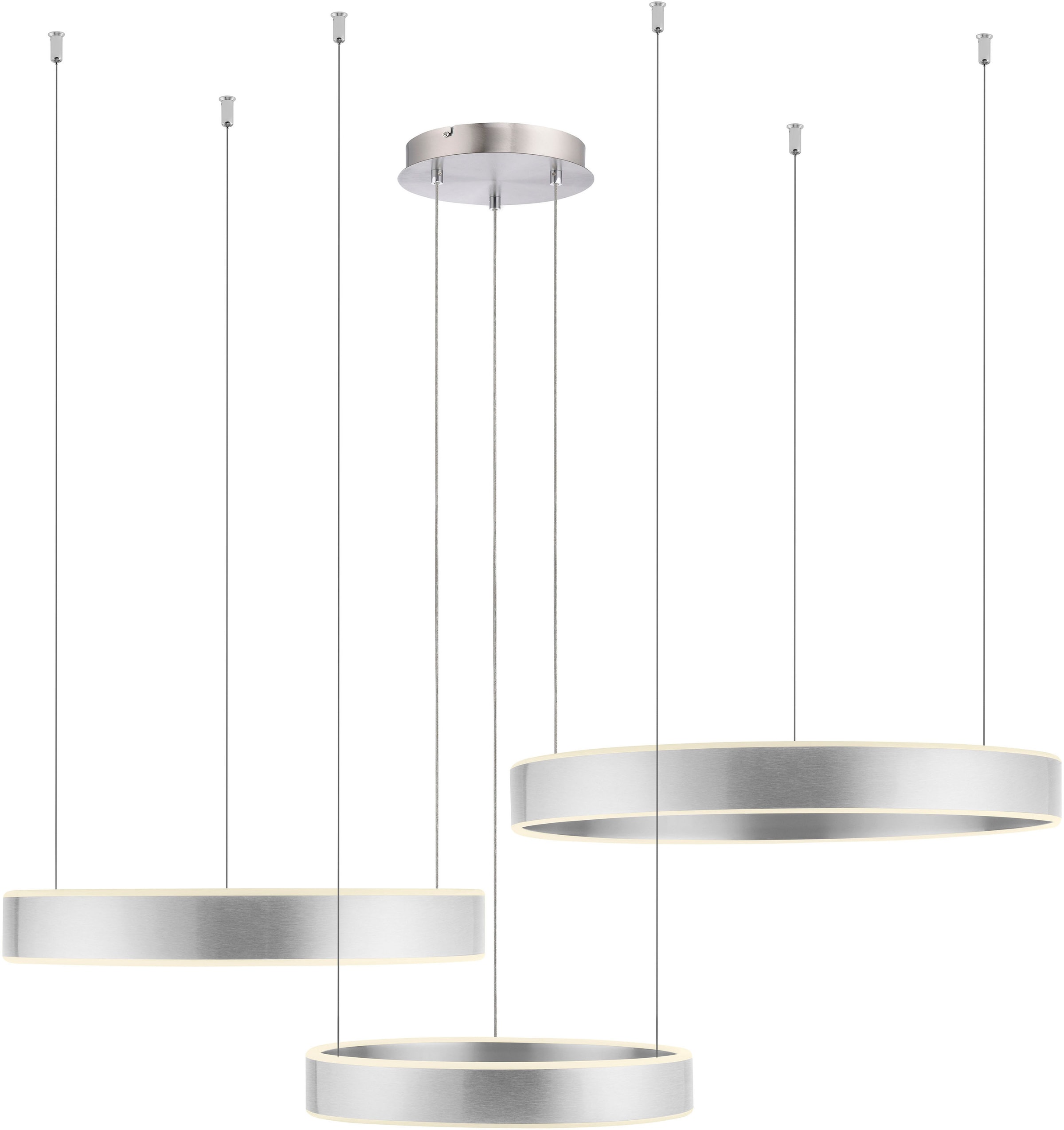 Paul Neuhaus Pendelleuchte »SCULLI«, 2 flammig, Leuchtmittel LED-Board | LED fest integriert