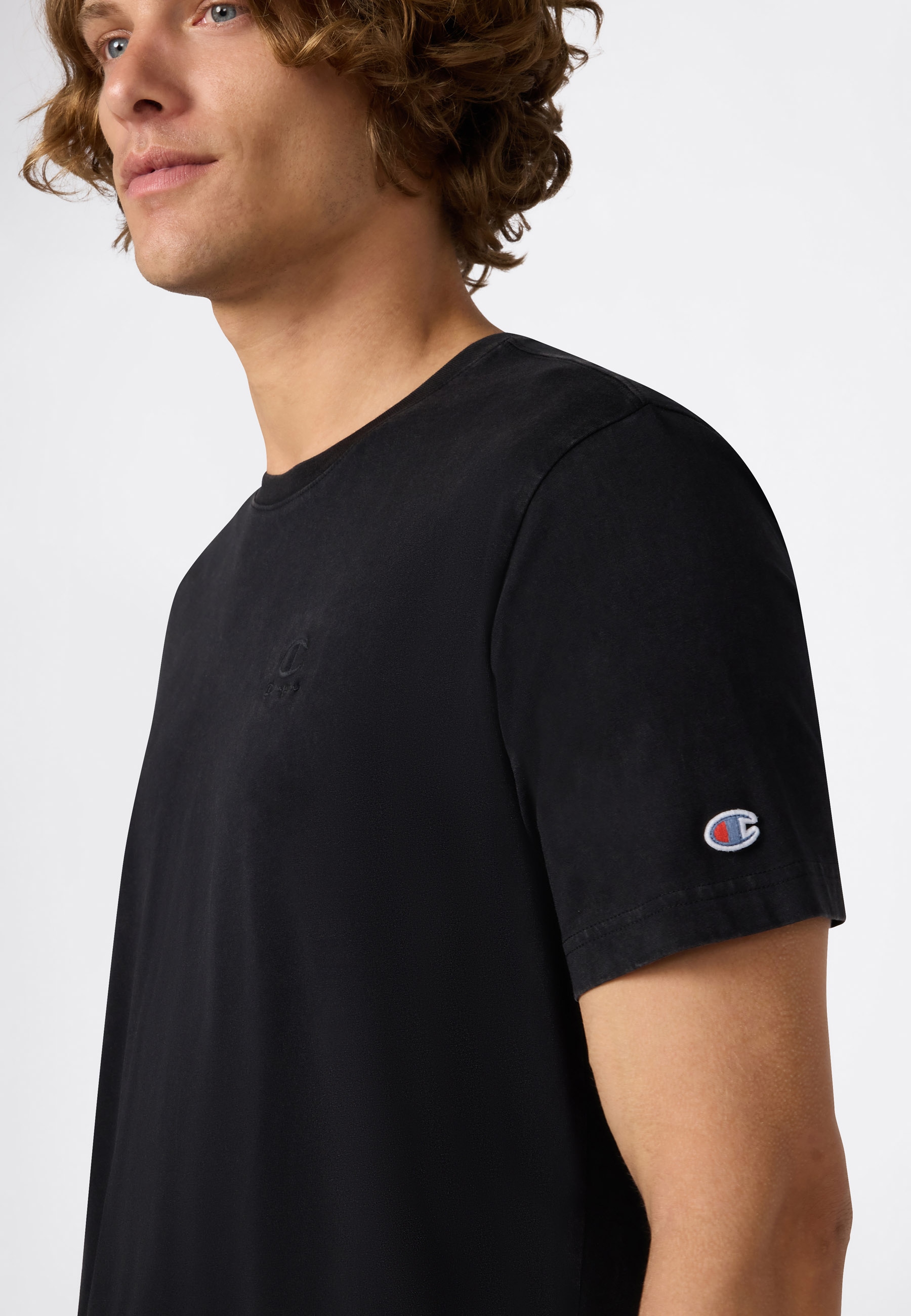 Champion T-Shirt »ICONS Wash Crewneck T-Shirt«, (1 tlg.)