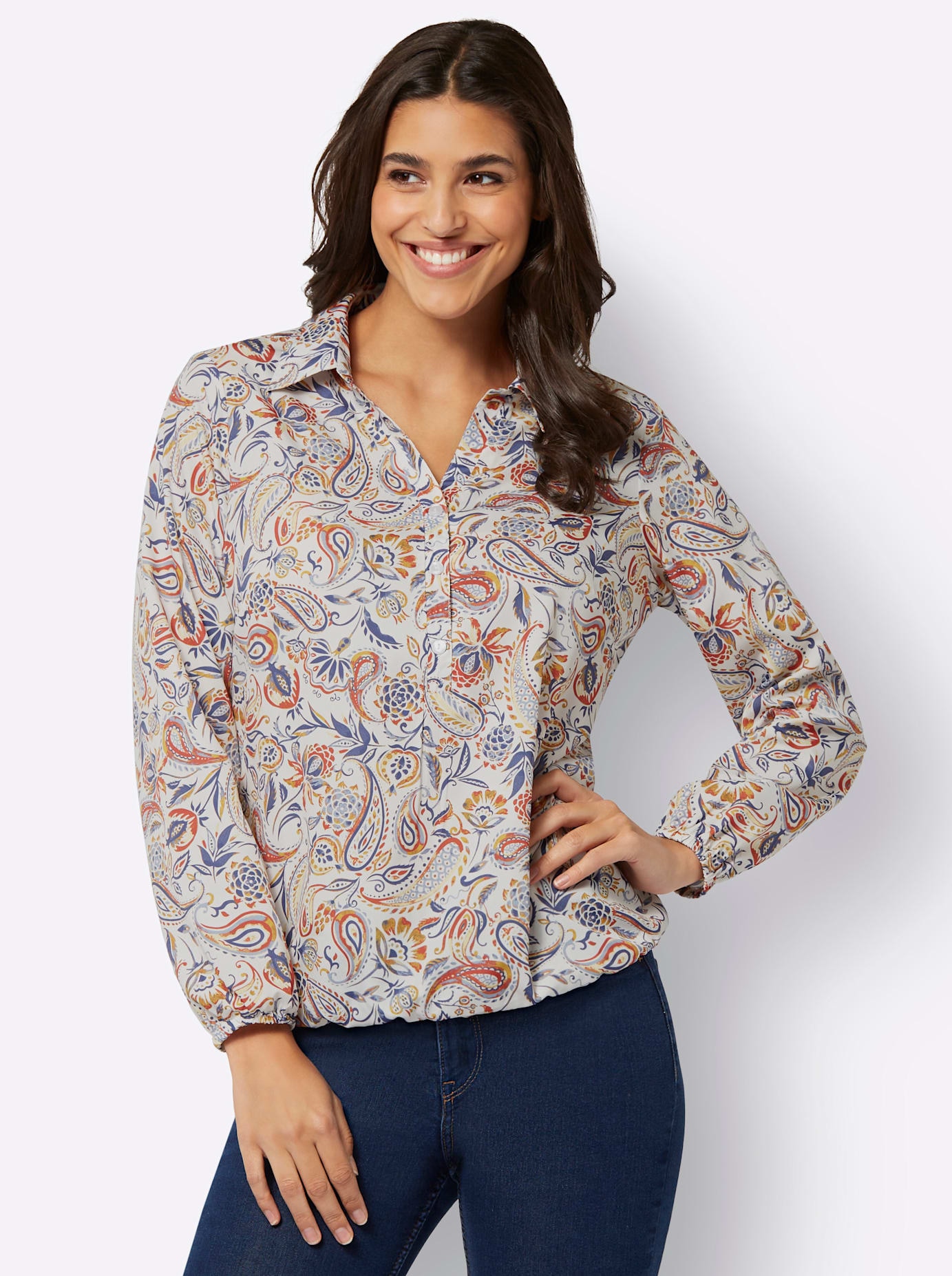 Classic Basics Schlupfbluse