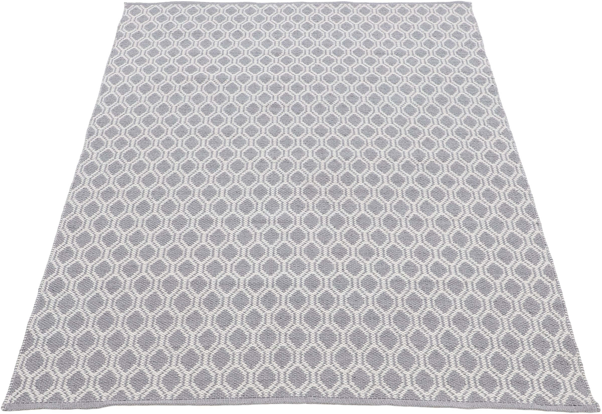 carpetfine Teppich »Frida 204« rechteckig 7 mm Höhe Wendeteppich, 100% recyceltem Material (PET), Flachgewebe, Sisal Optik