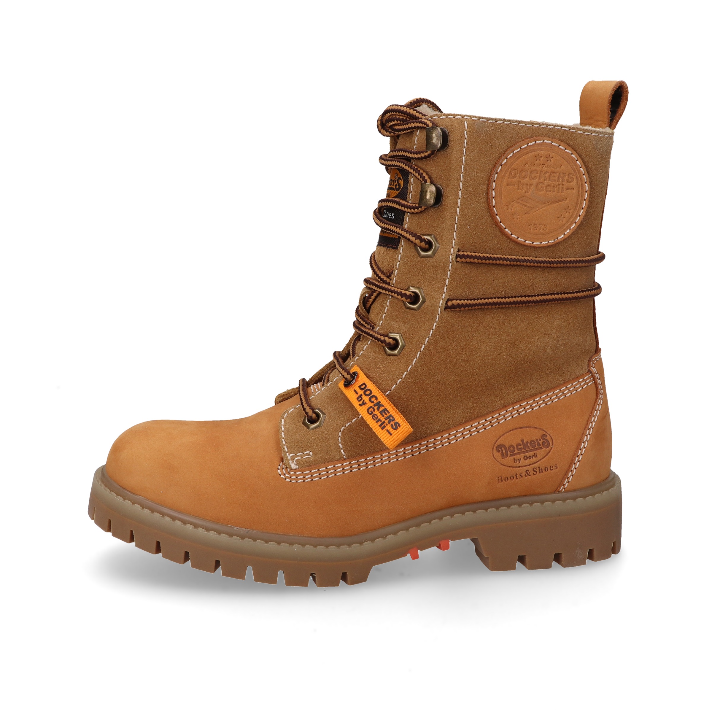 Dockers by Gerli Schnürstiefel  Boots, Casual Boots mit modischen Schnürsenkeln