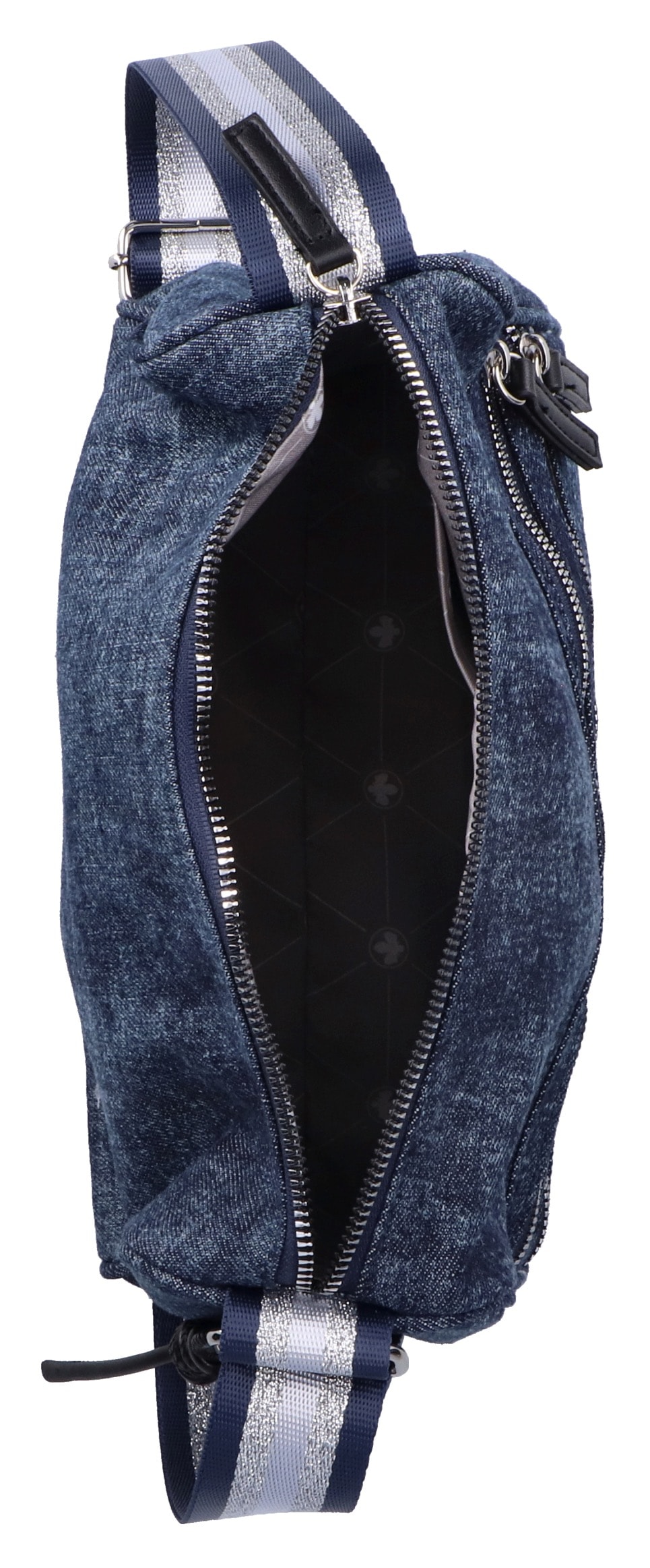 Rieker Schultertasche, Umhängetasche, Damen-Handtasche mit abnehmbarem Logo-Anhänger