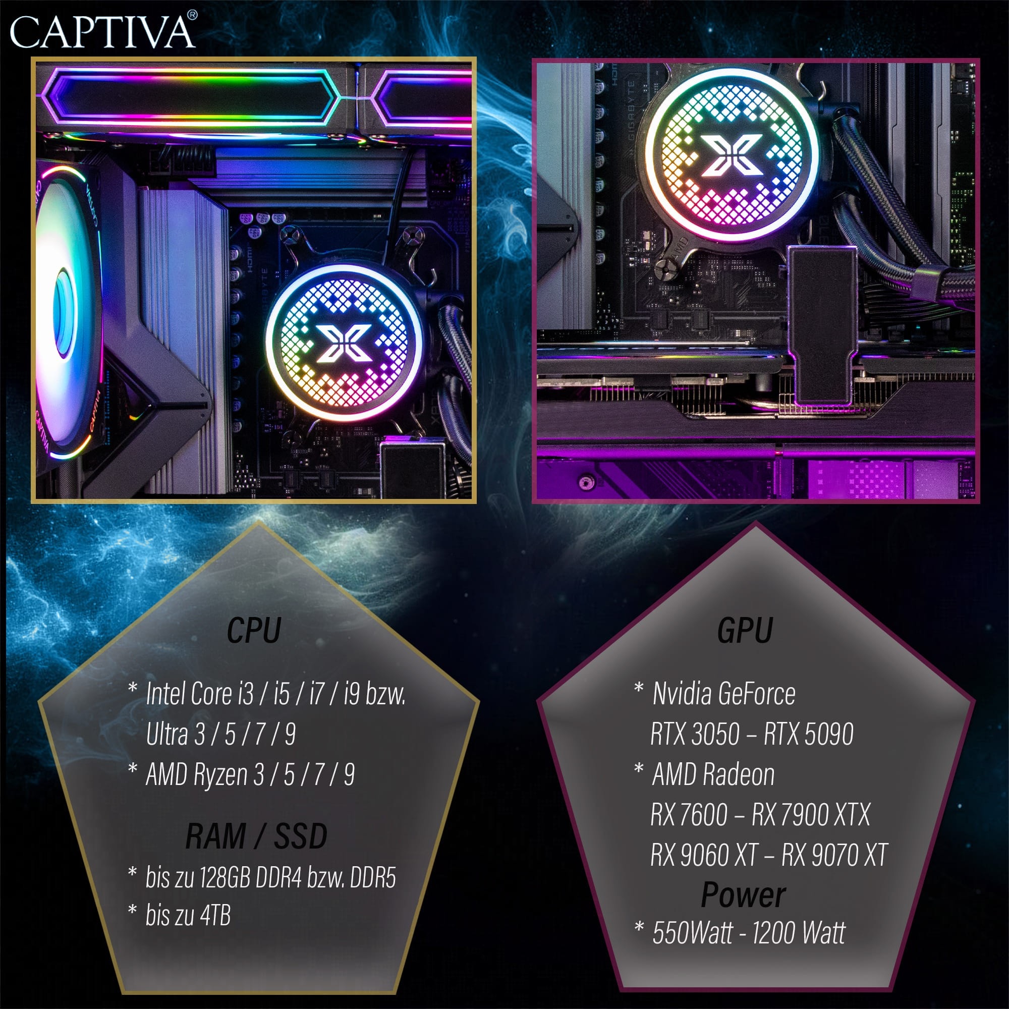 CAPTIVA Gaming-PC »Advanced Gaming I95-494«